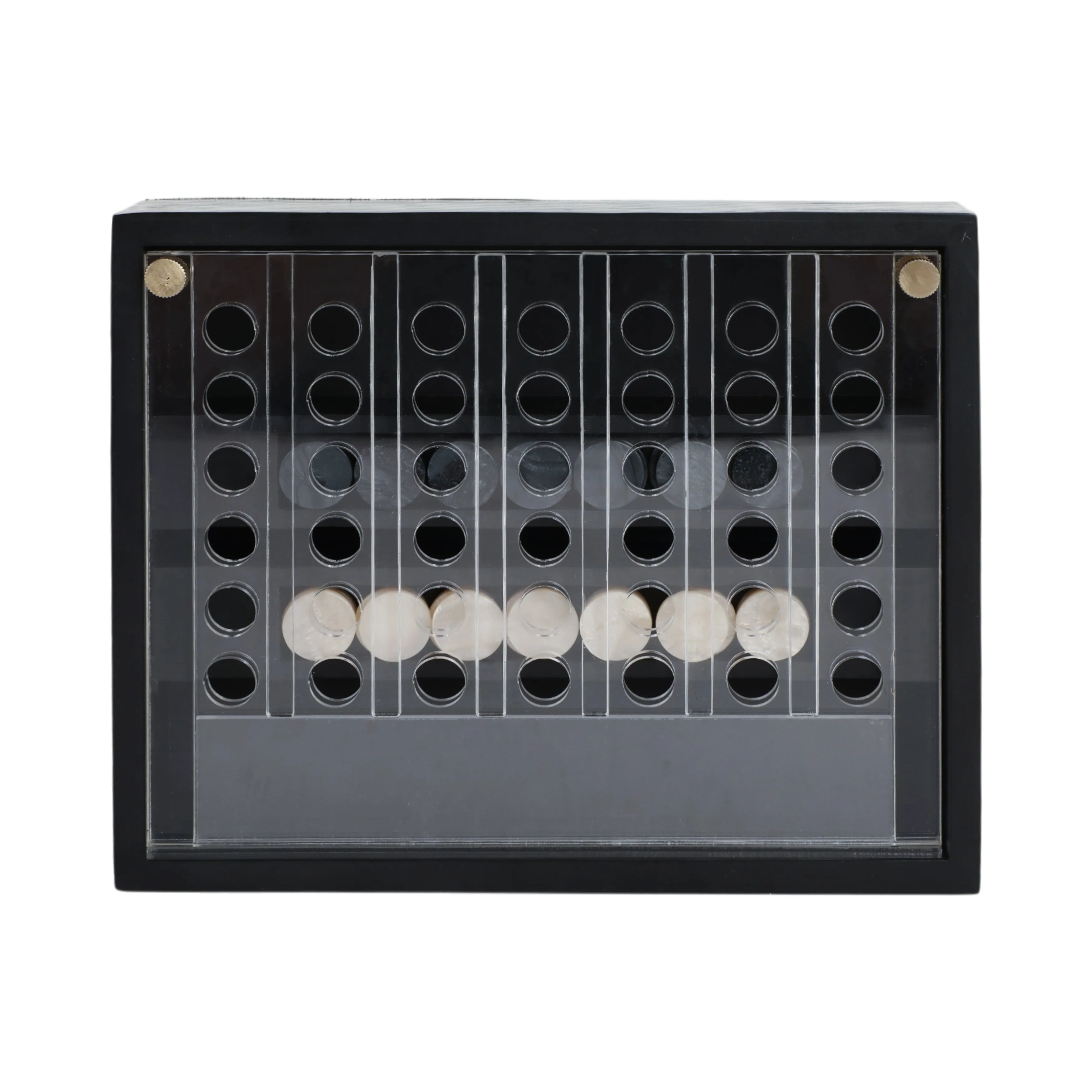 10" OXFORD BLACK AND WHITE 4-IN-A-ROW GAME