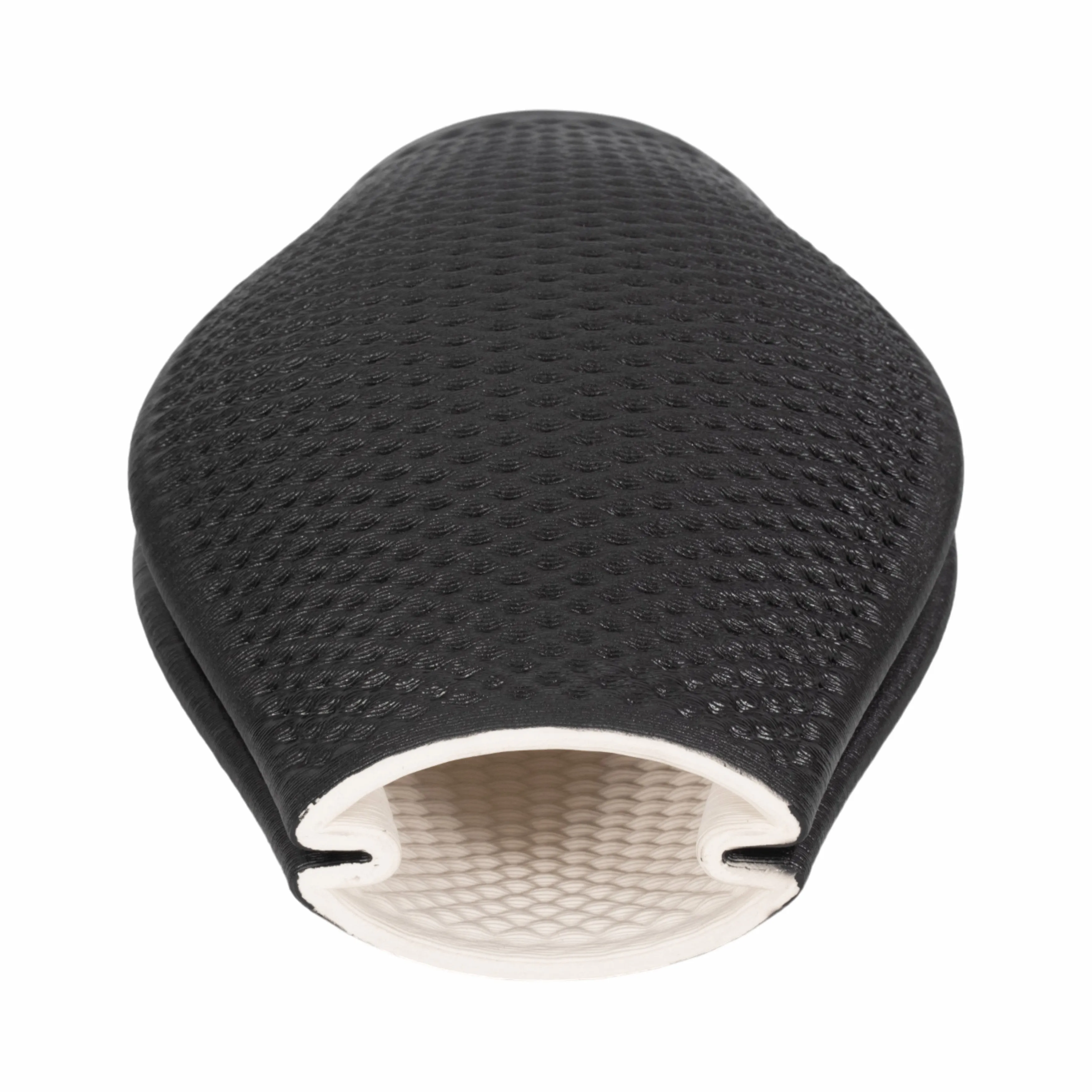 11" Fernando 3d Printed Vase, Black