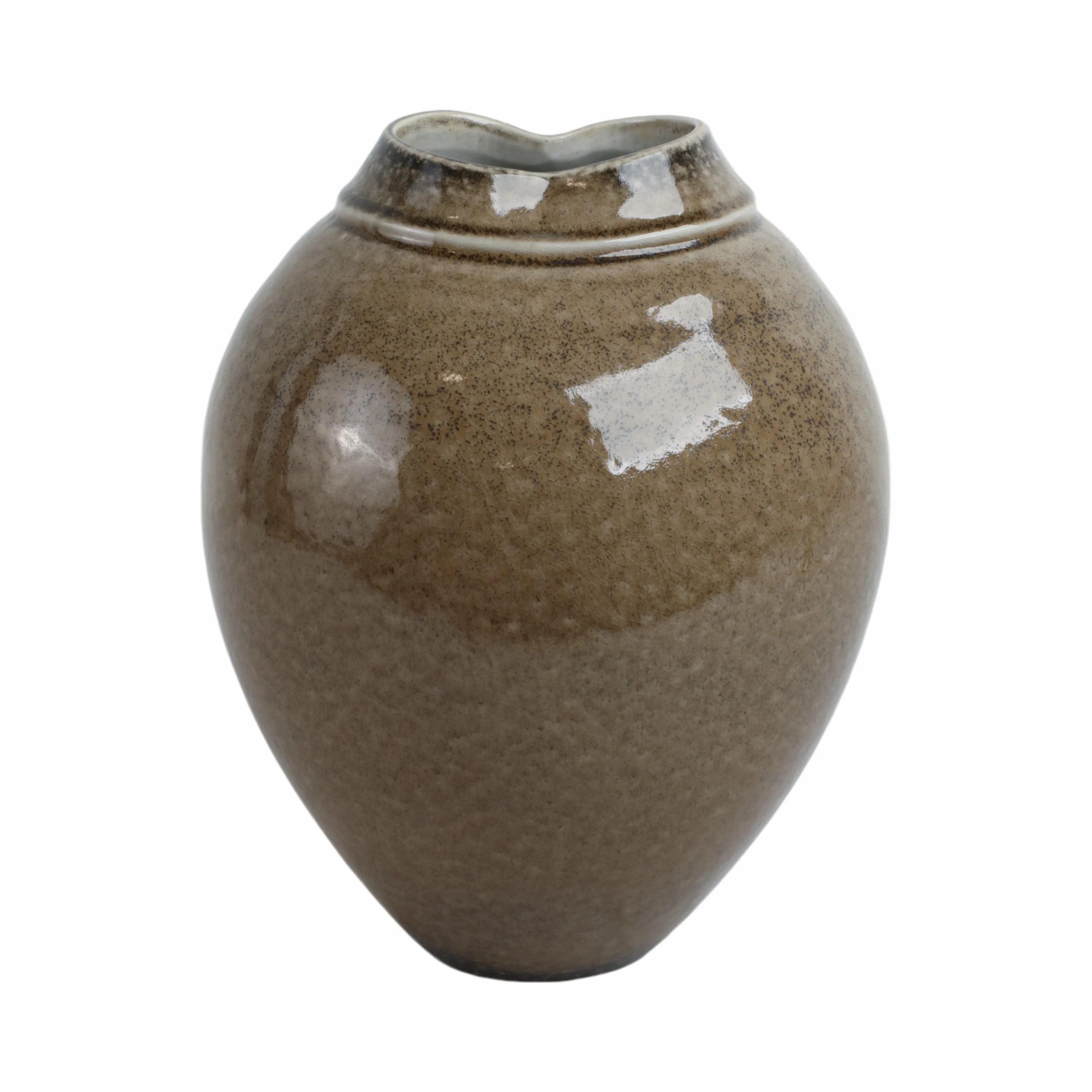 11" Obidos Small And Wide Portugal Vase
