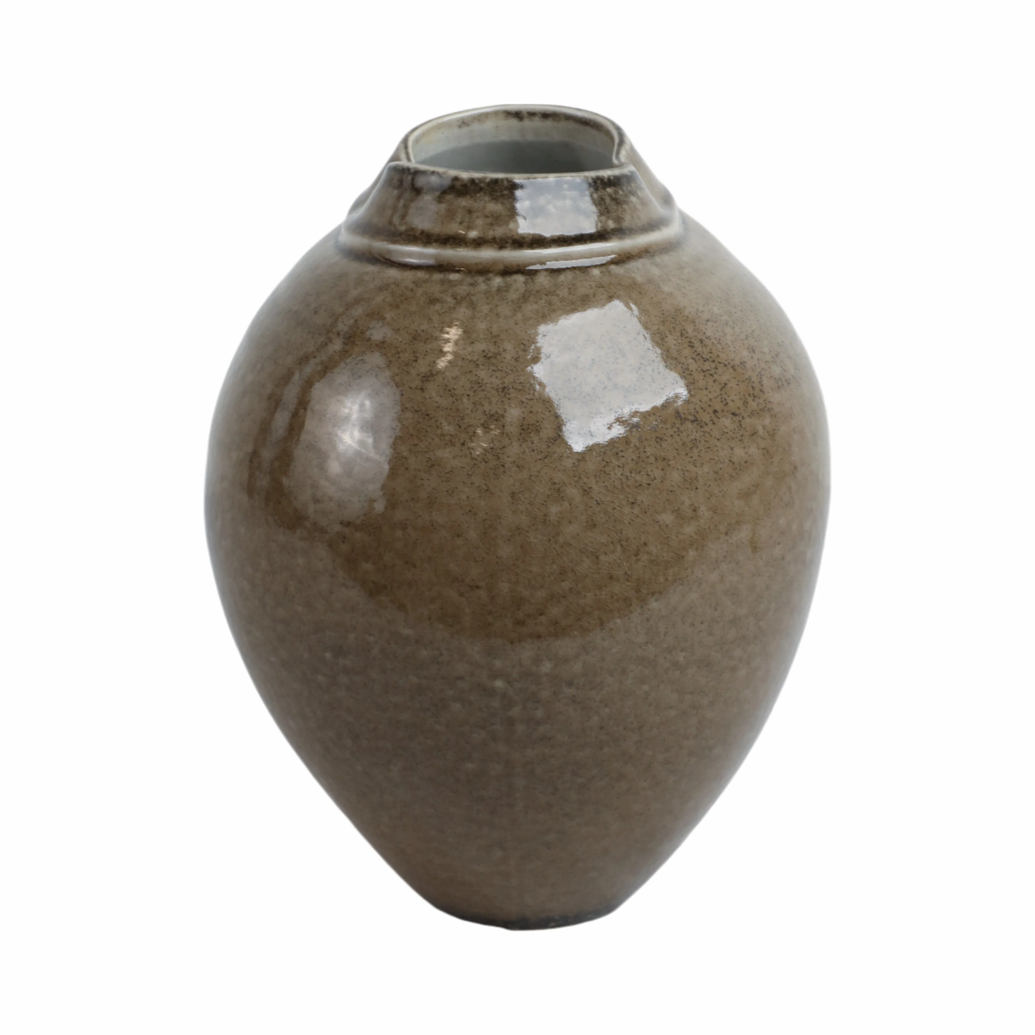 11" Obidos Small And Wide Portugal Vase