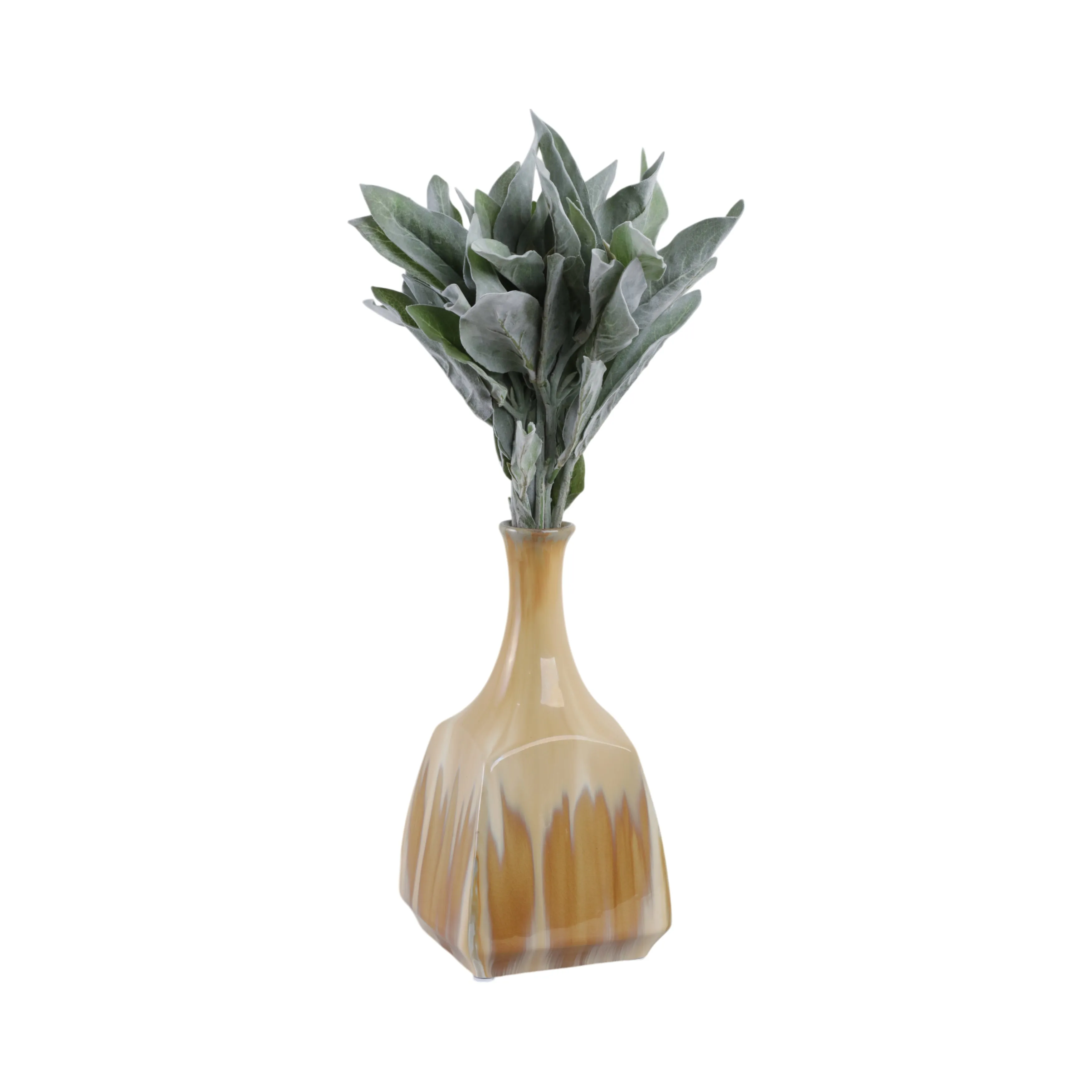 12" Bellevue Small Ceramic Vase, Multi