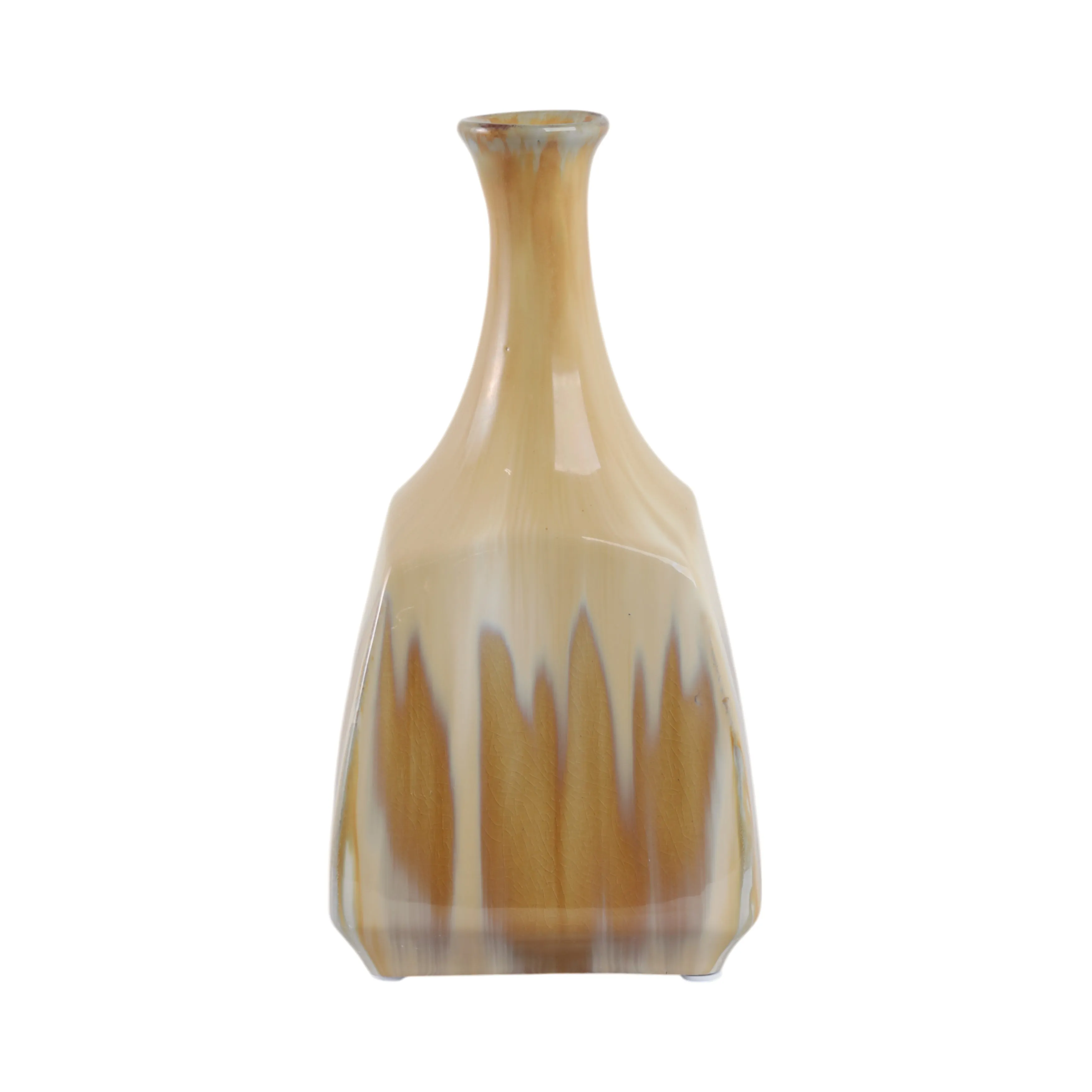12" Bellevue Small Ceramic Vase, Multi
