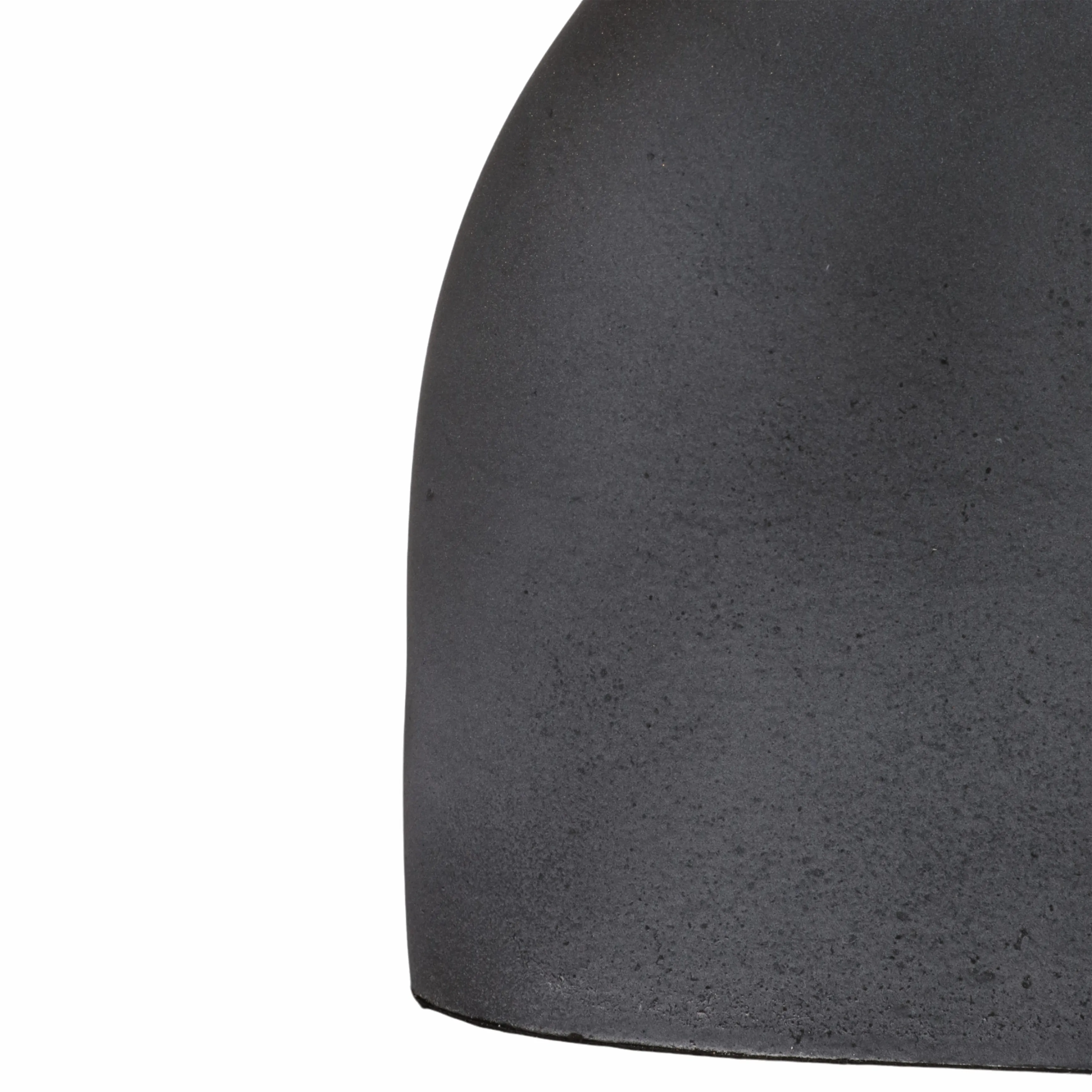 12" MAUER SLEEK METAL GRAY VASE