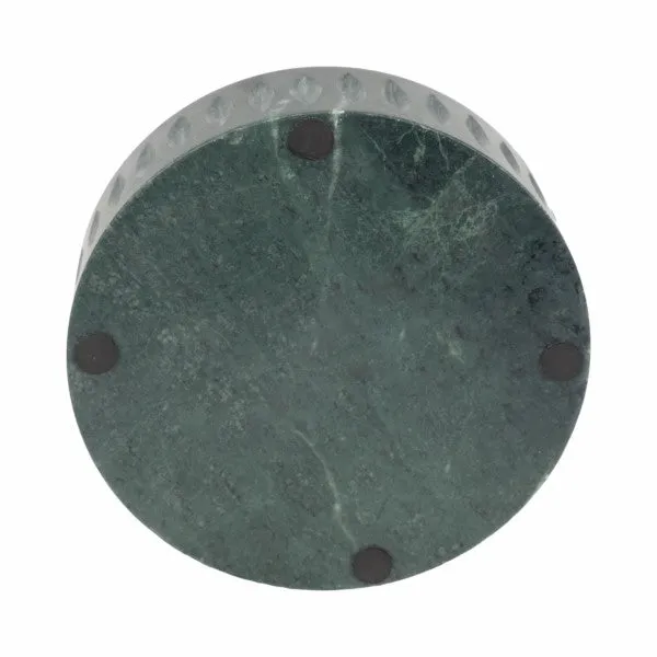 12" Rosalie Green Marble Bowl
