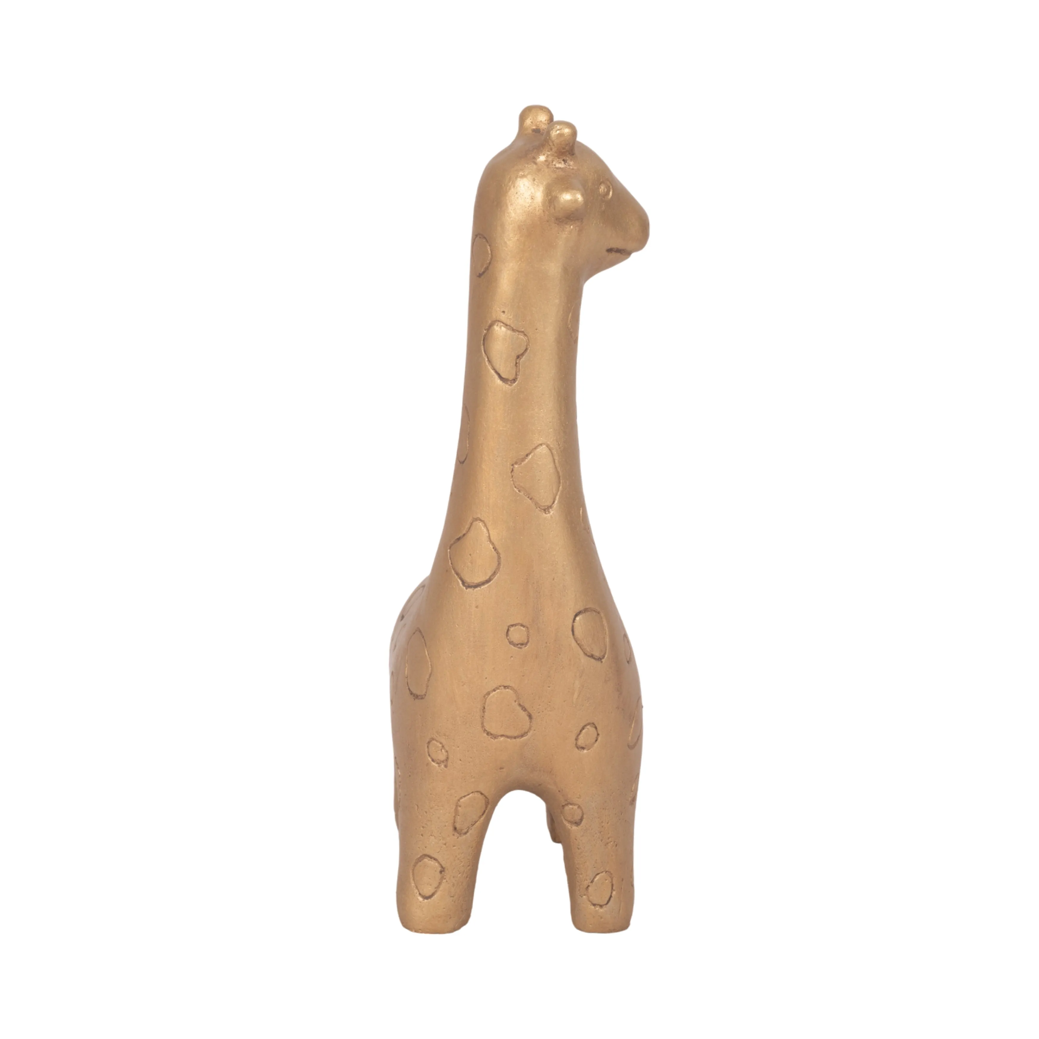 12" Standing Giraffe, Gold