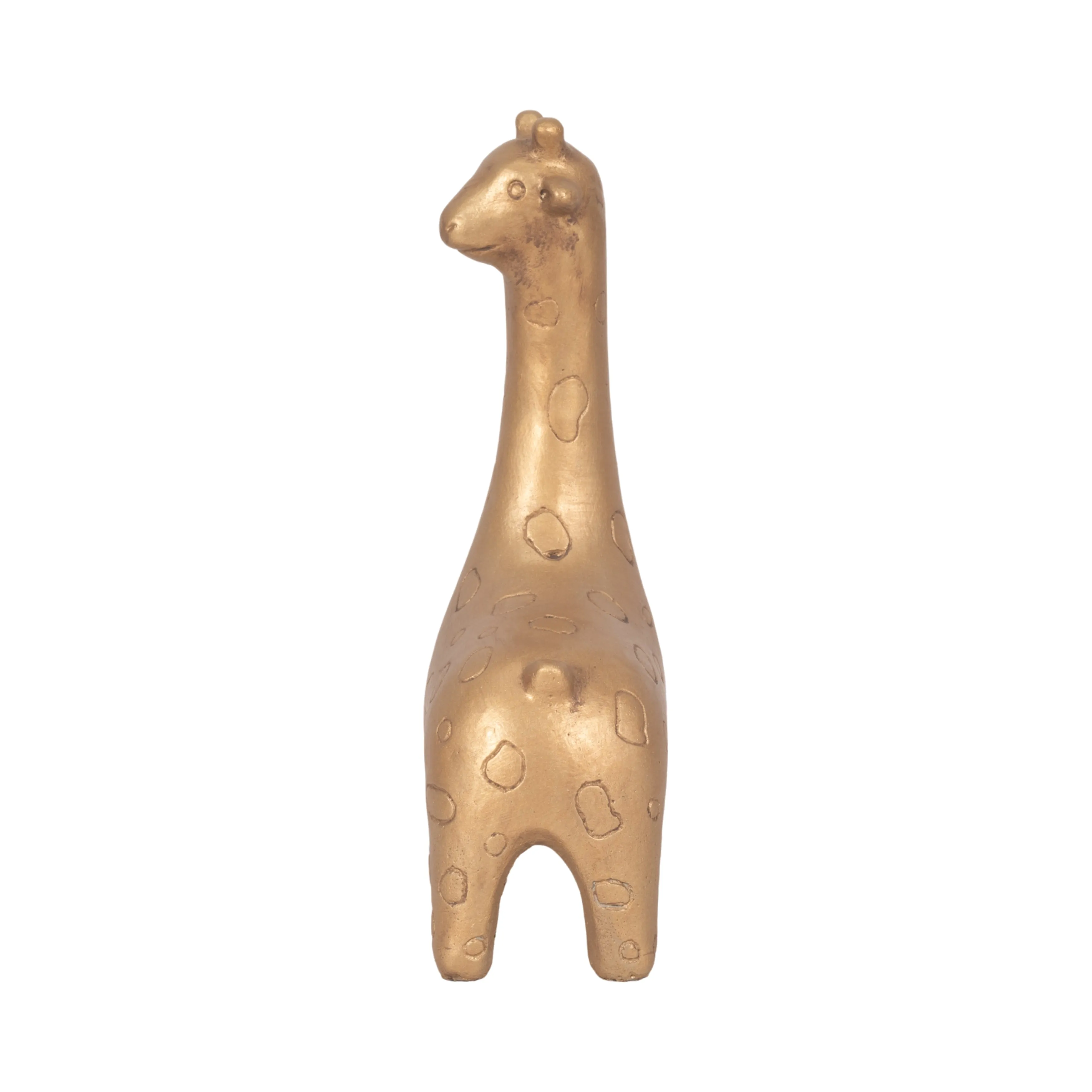 12" Standing Giraffe, Gold