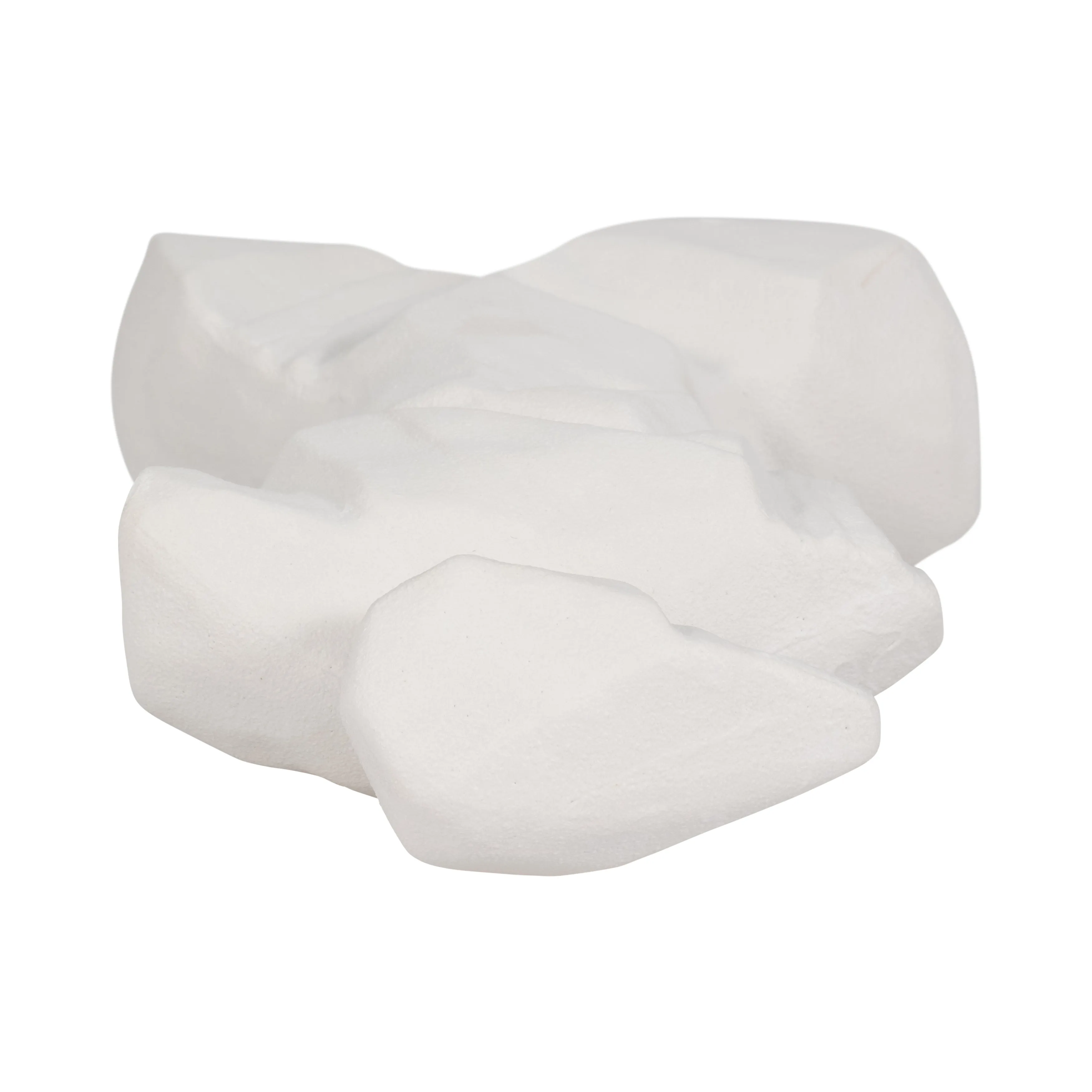 13" Abstract Venetian Figurine, White