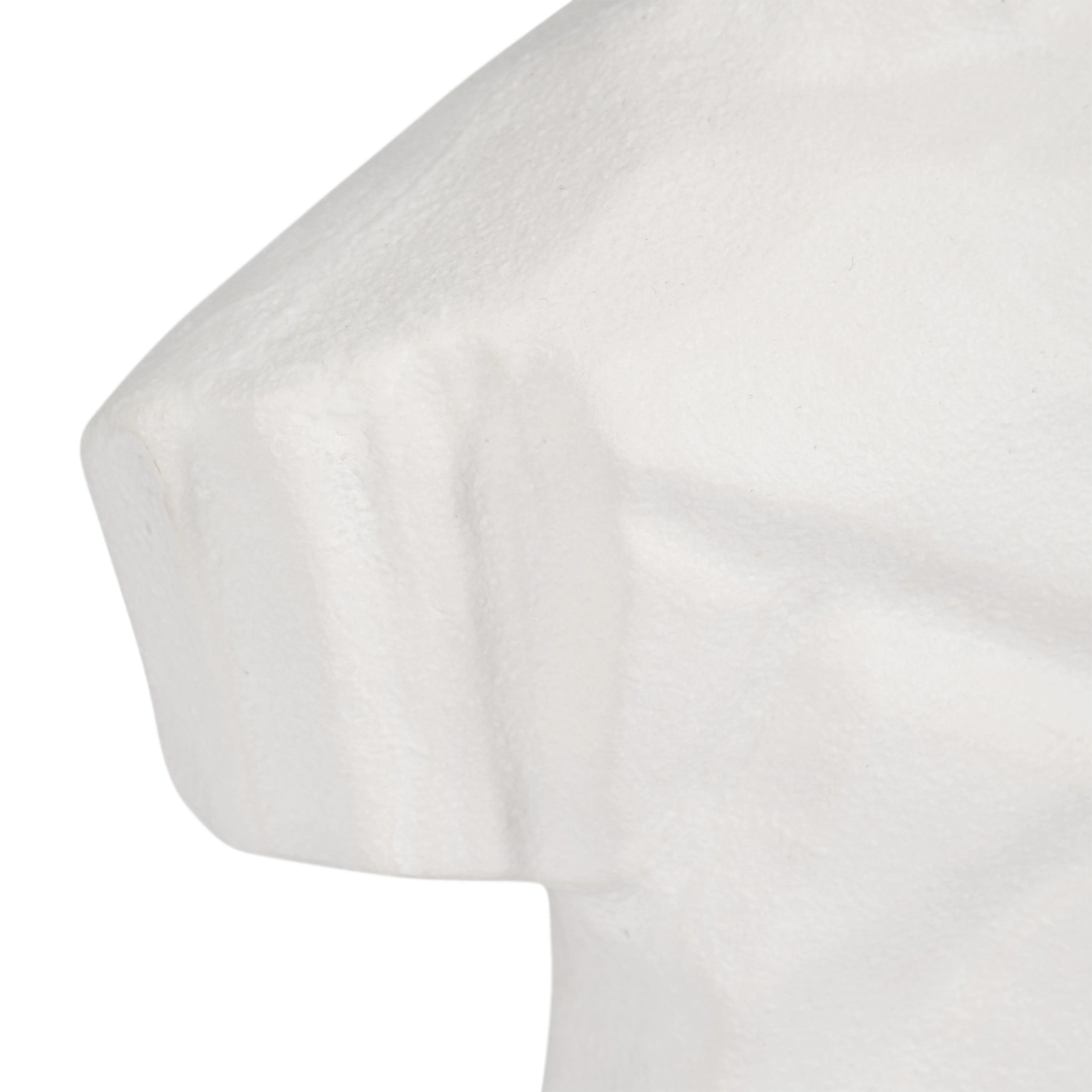 13" Abstract Venetian Figurine, White