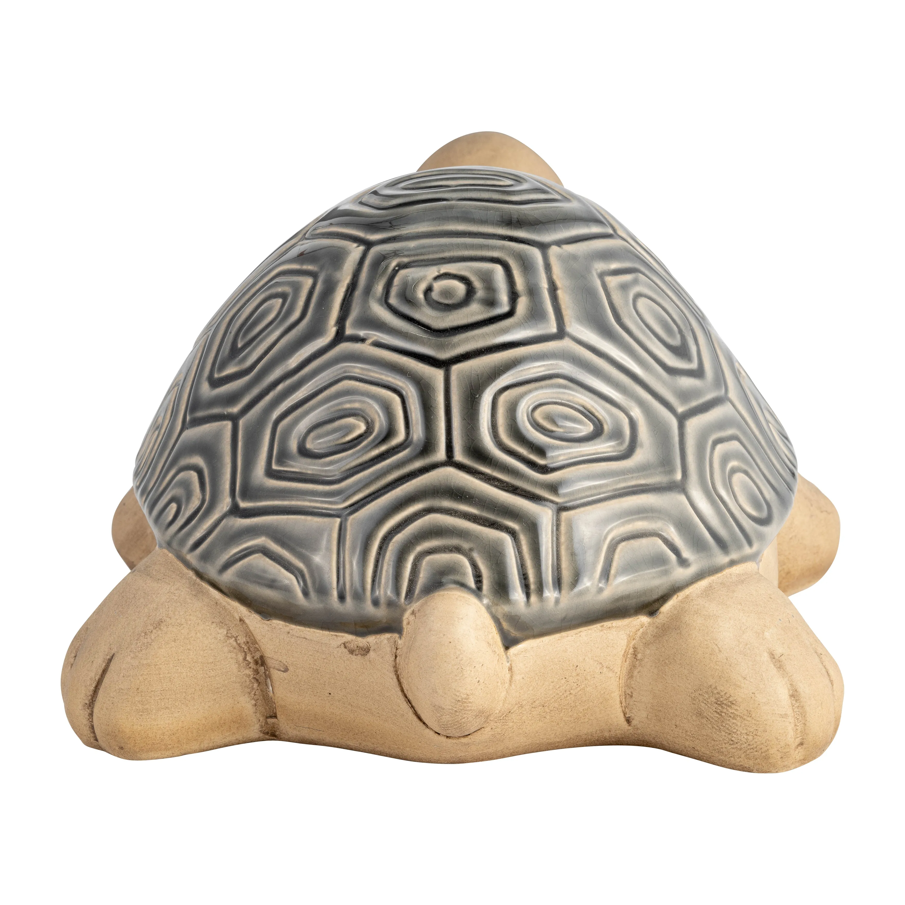 13" TORTOISE DECO, GRAY