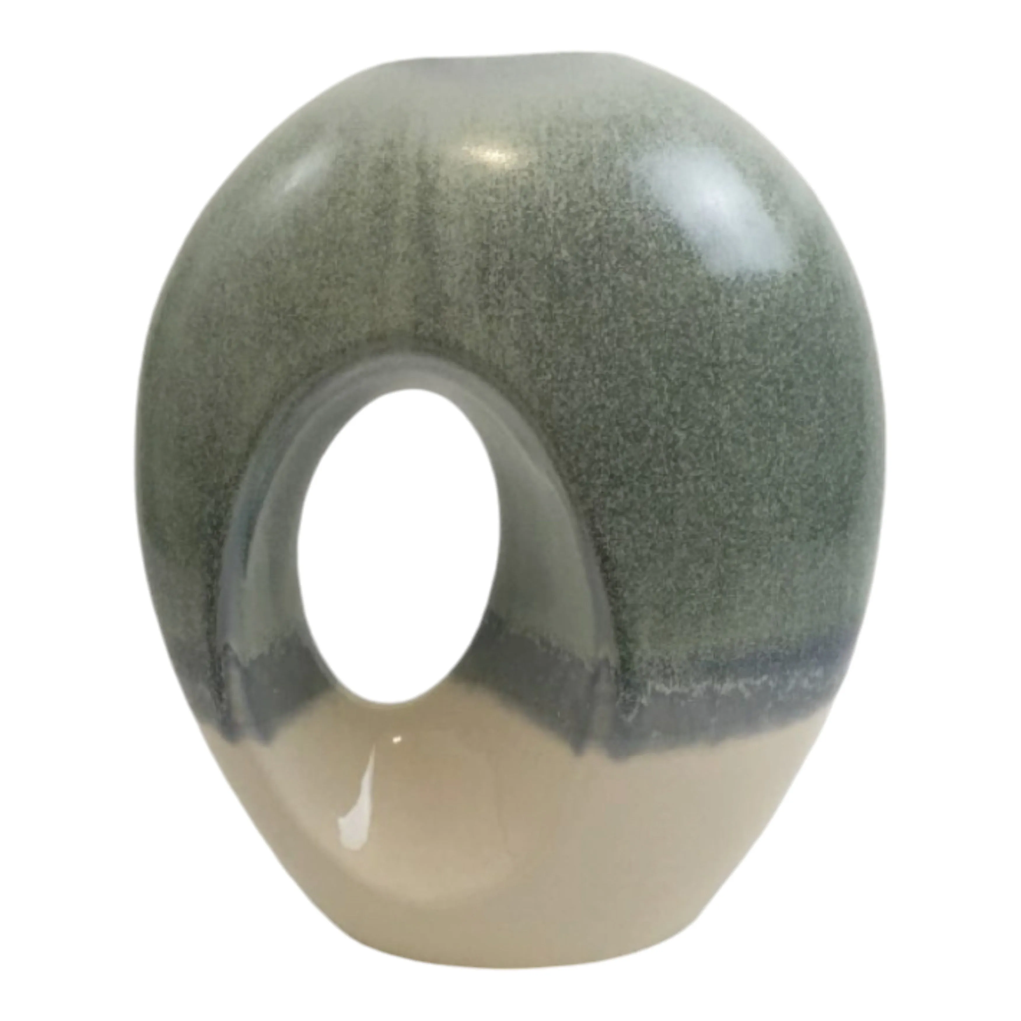 14" Coimbra Large Circle Portugal Vase