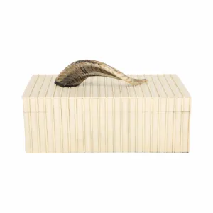 14" Machi Horn Resin Box
