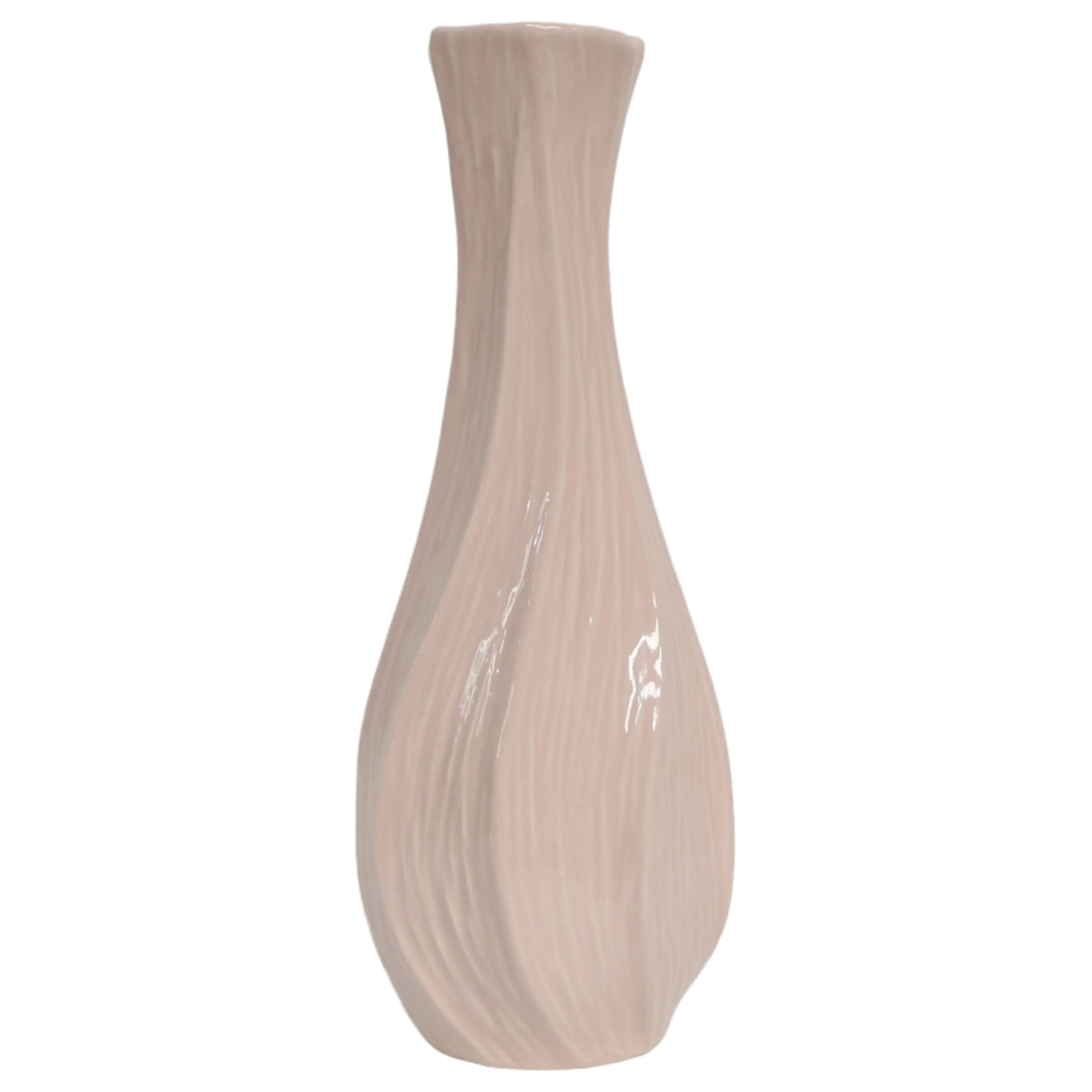 14" Madison Large Pink Vase
