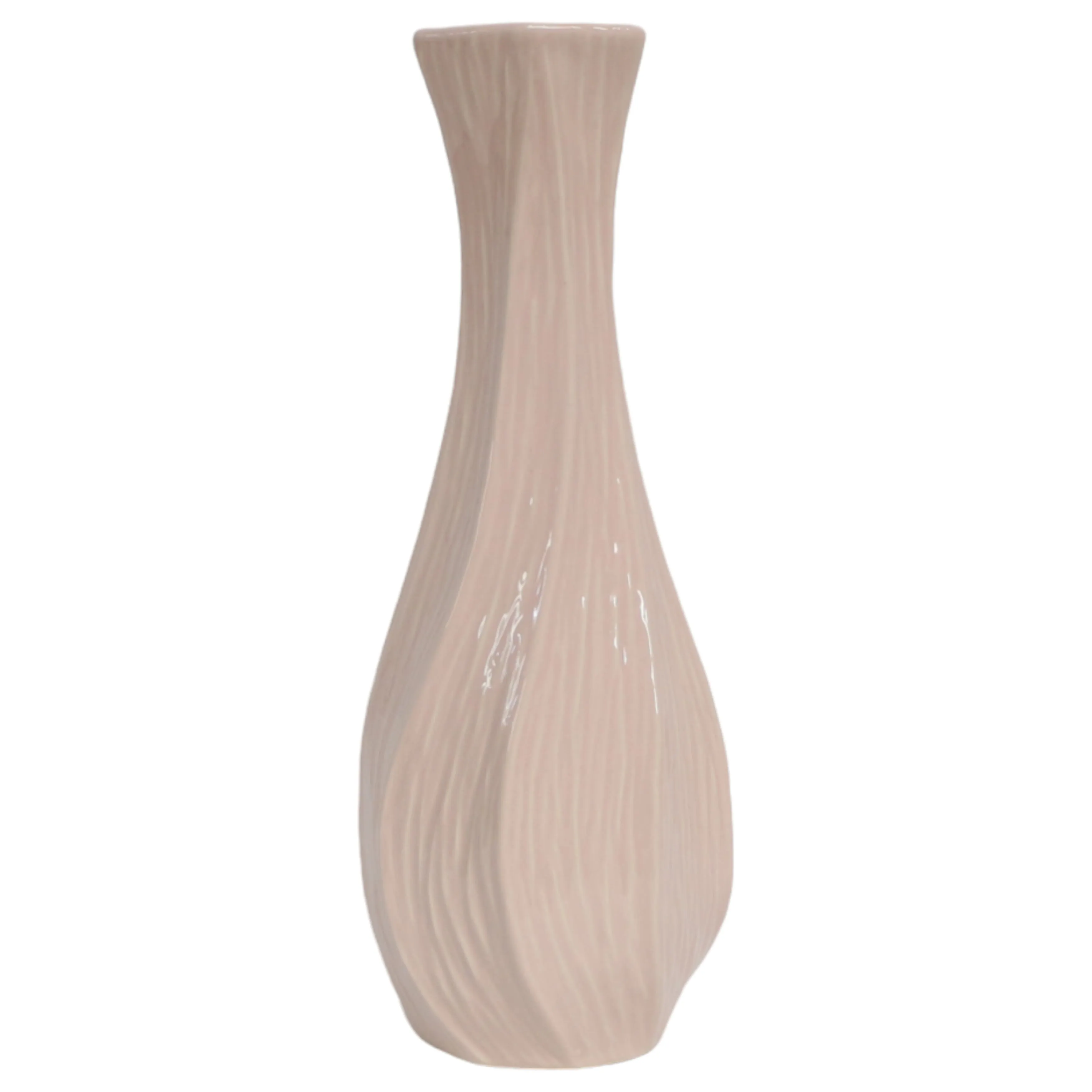 14" Madison Large Pink Vase