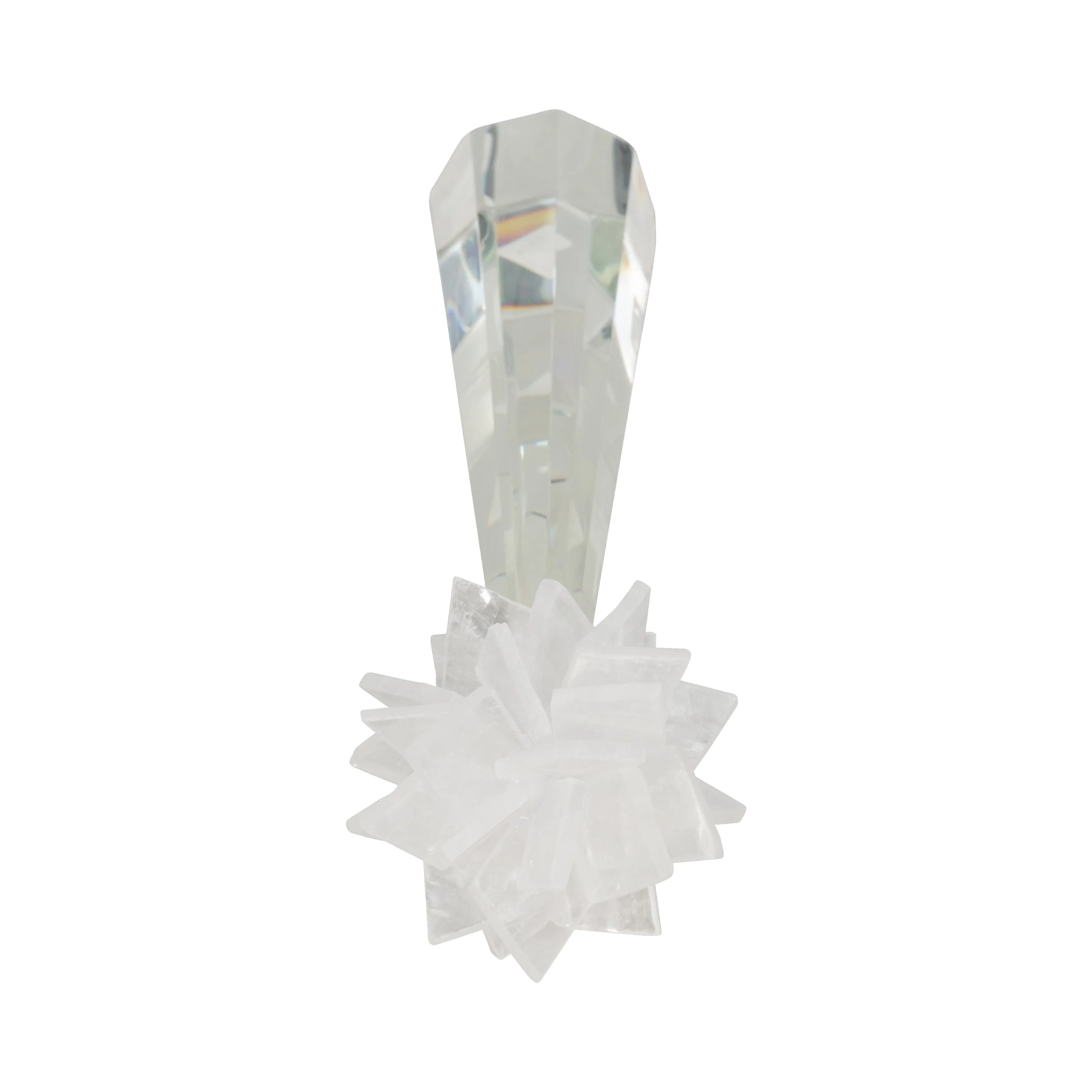 15" CLARA LARGE CRYSTAL STATUARY