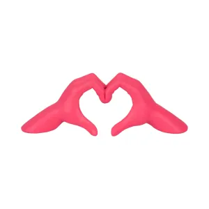 15" Heart Hands, Pink