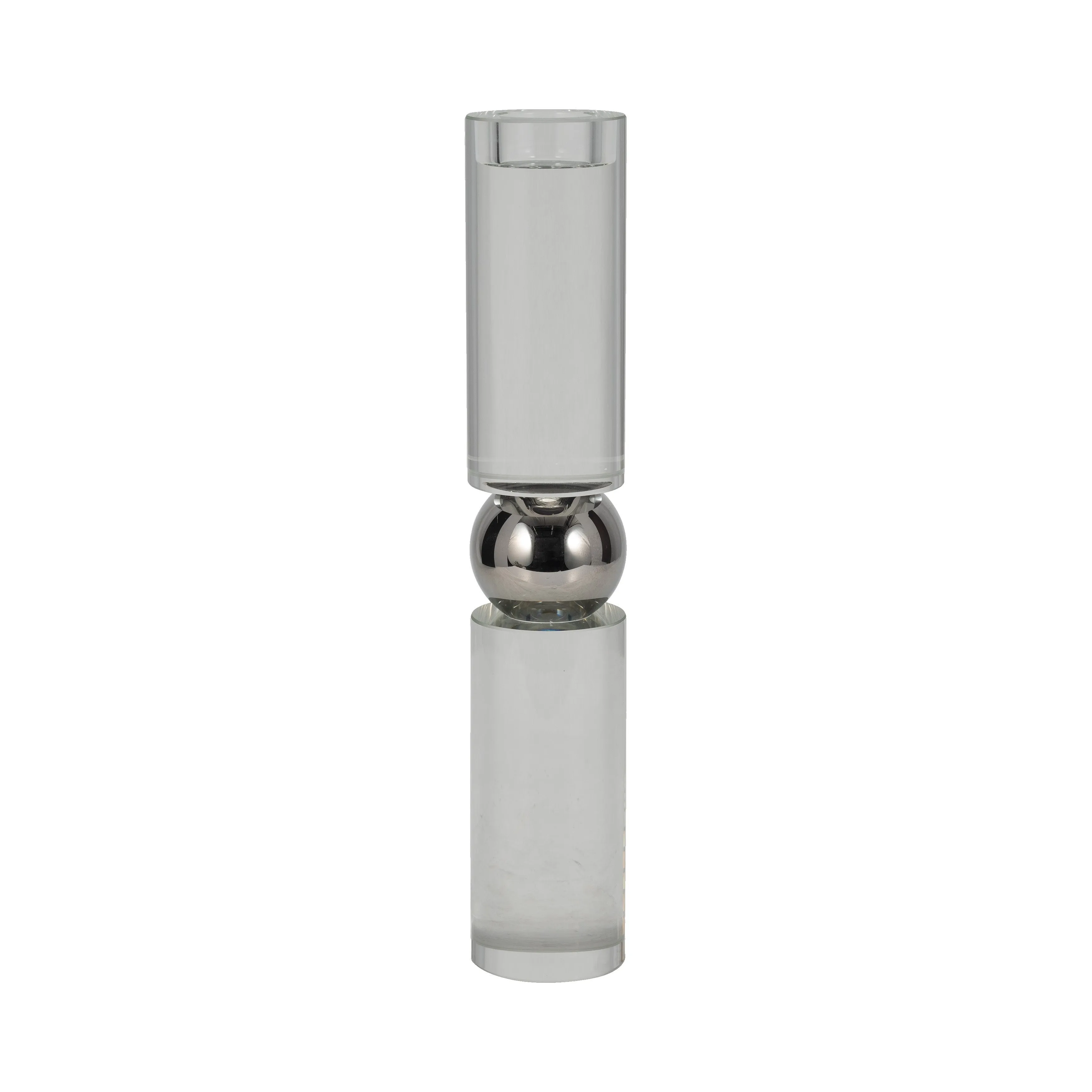 15" MARLA LARGE CRYSTAL CANDLESTICK