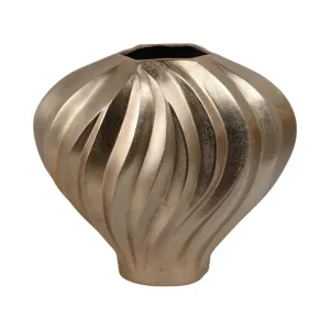 15" Racine Small Gold Vase