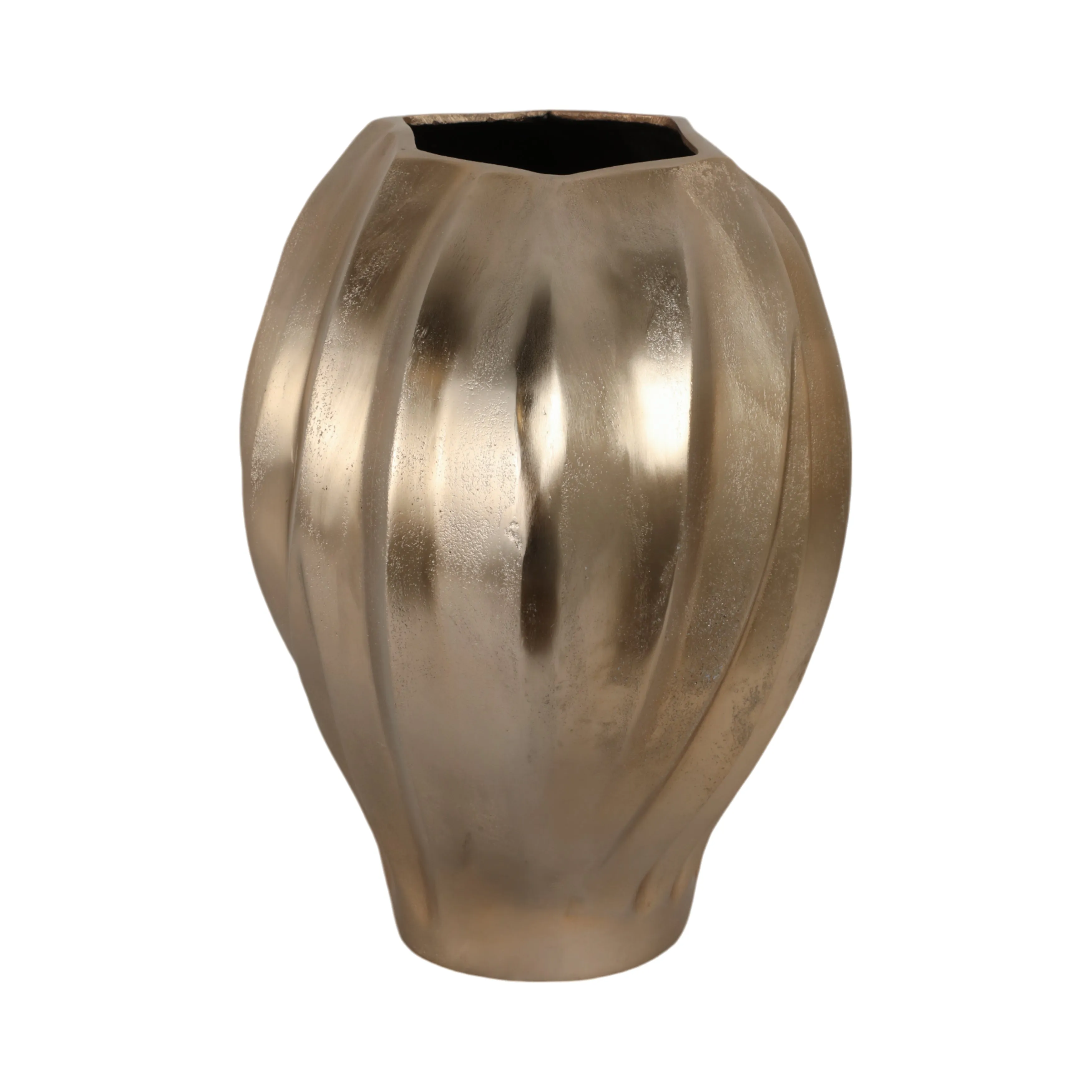 15" Racine Small Gold Vase