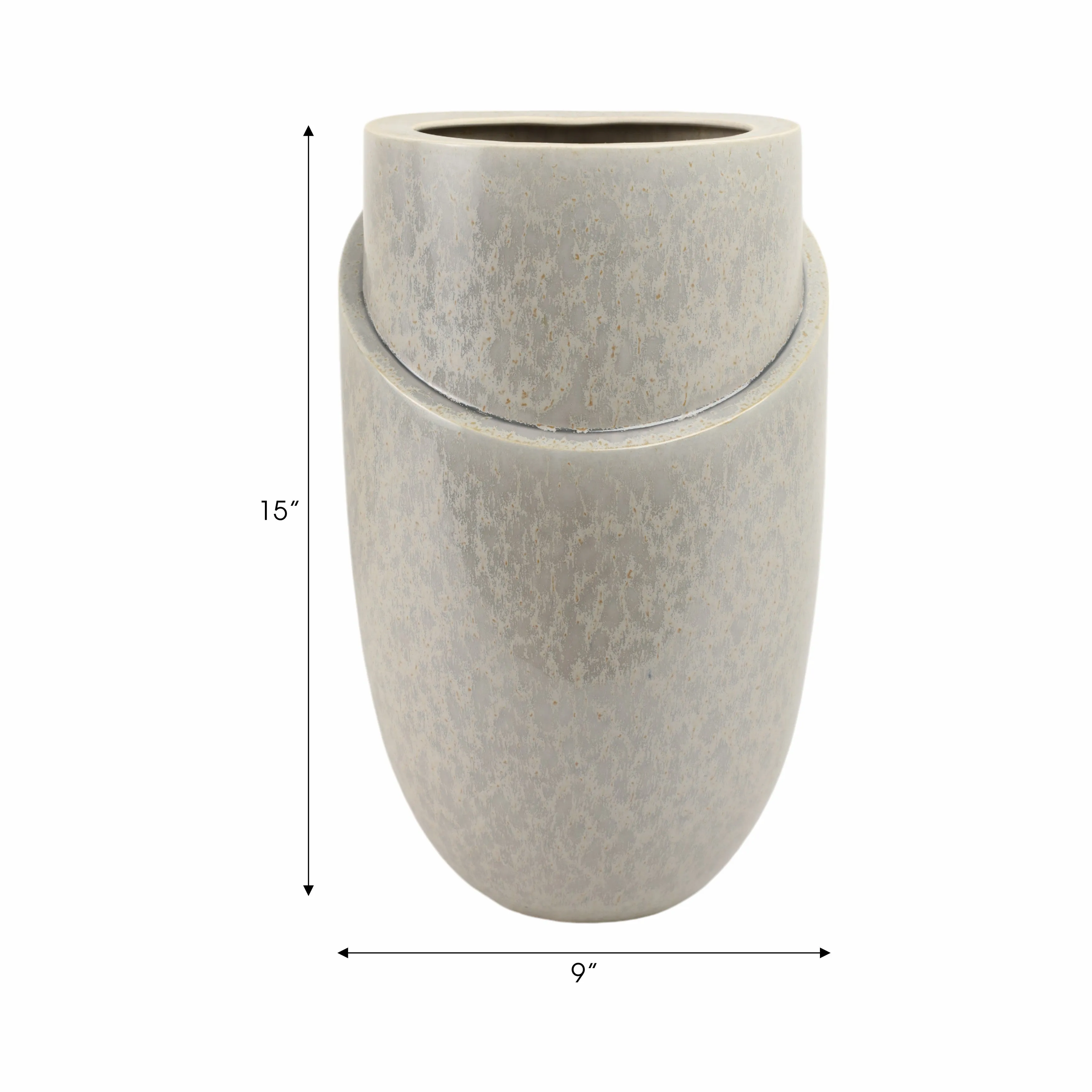 15" Tavira Large Portugal Vase