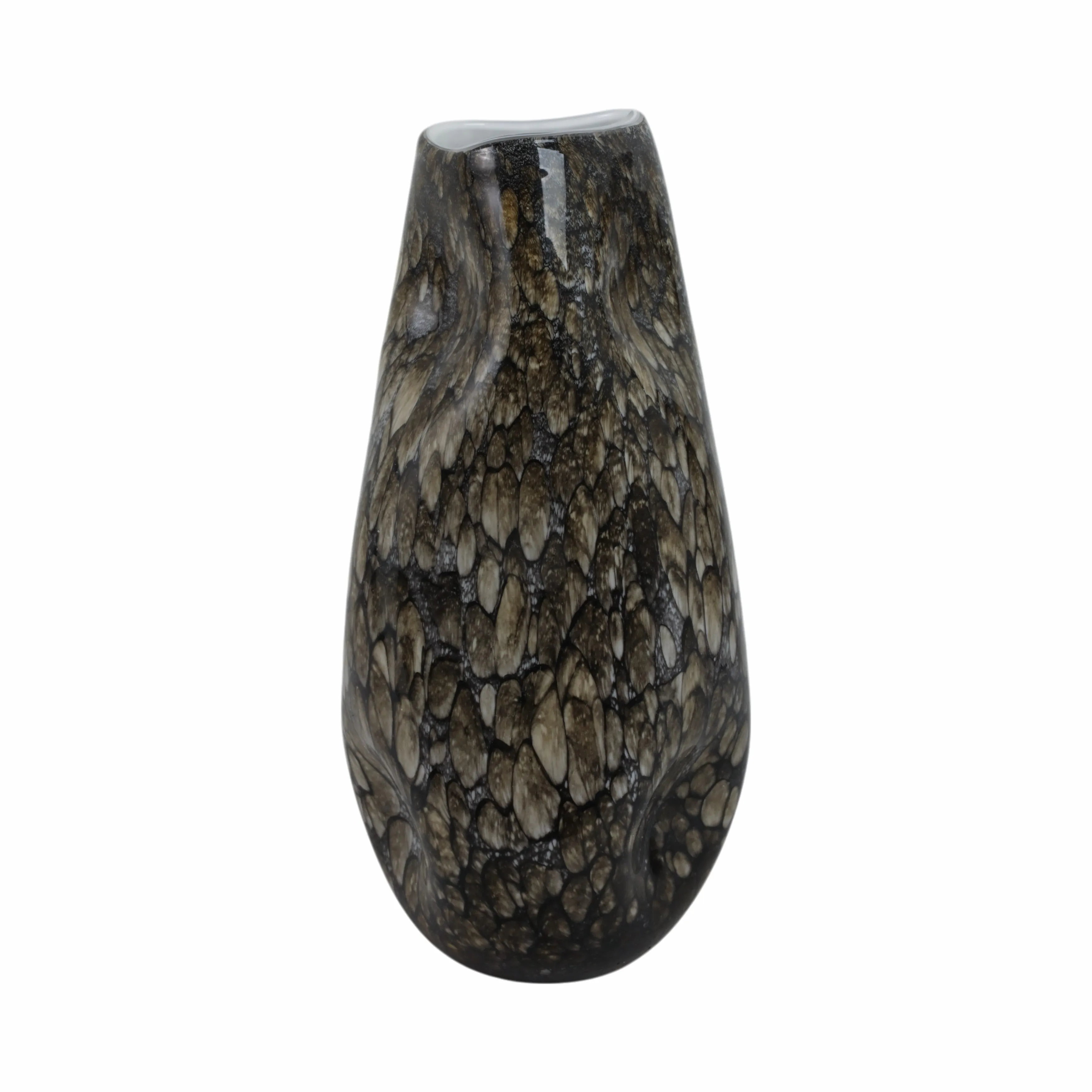 15" Tunis Medium Speckled Glass Vase