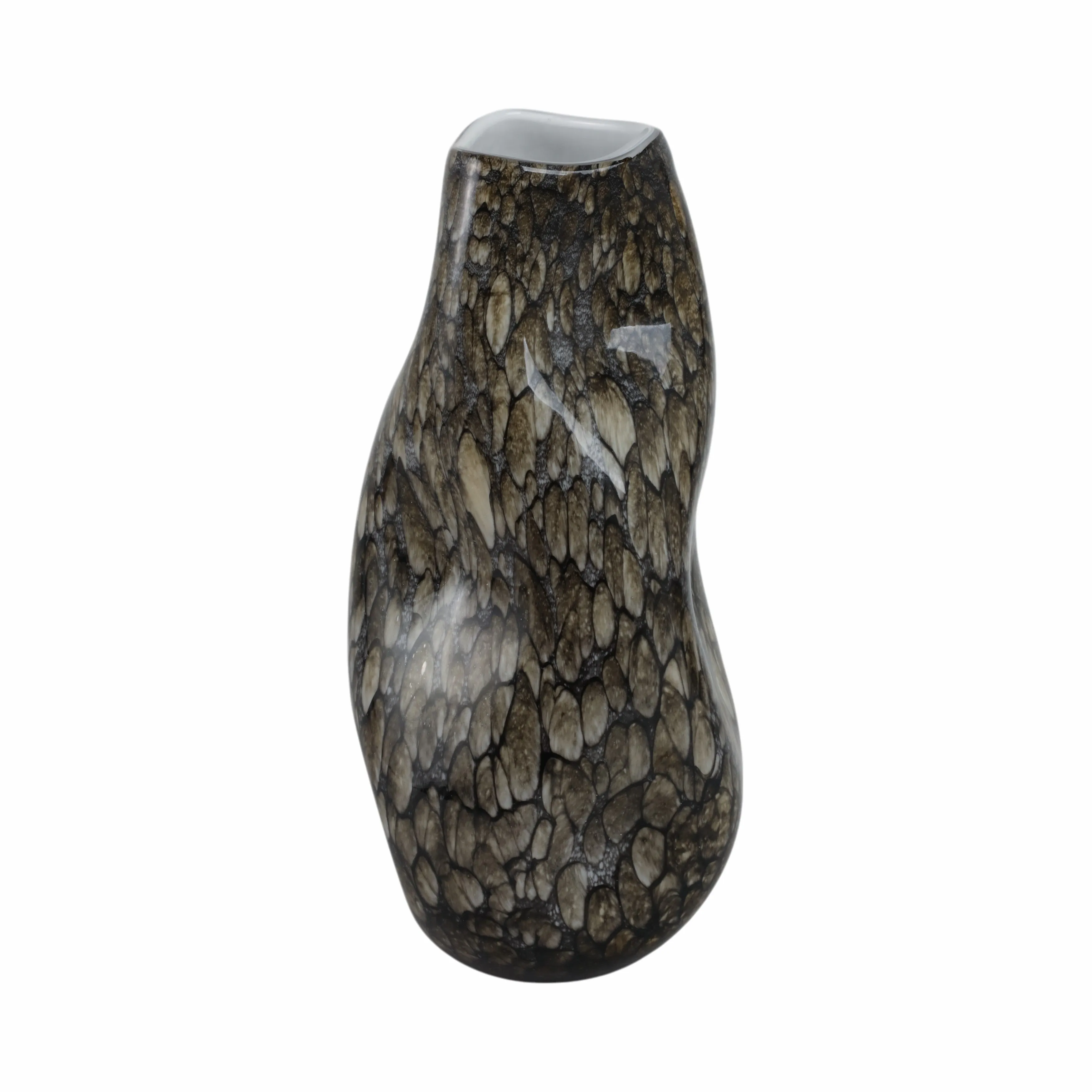 15" Tunis Medium Speckled Glass Vase