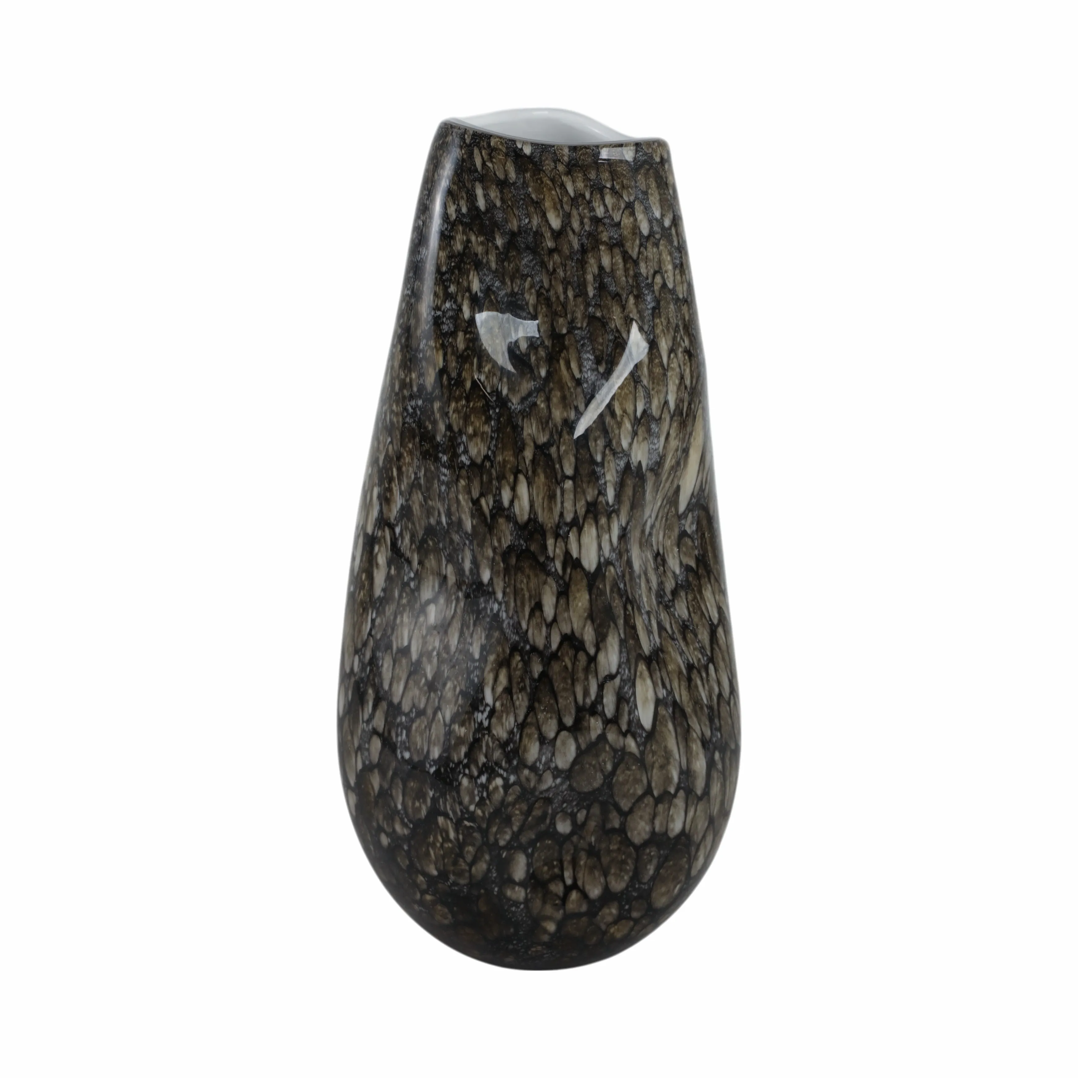 15" Tunis Medium Speckled Glass Vase