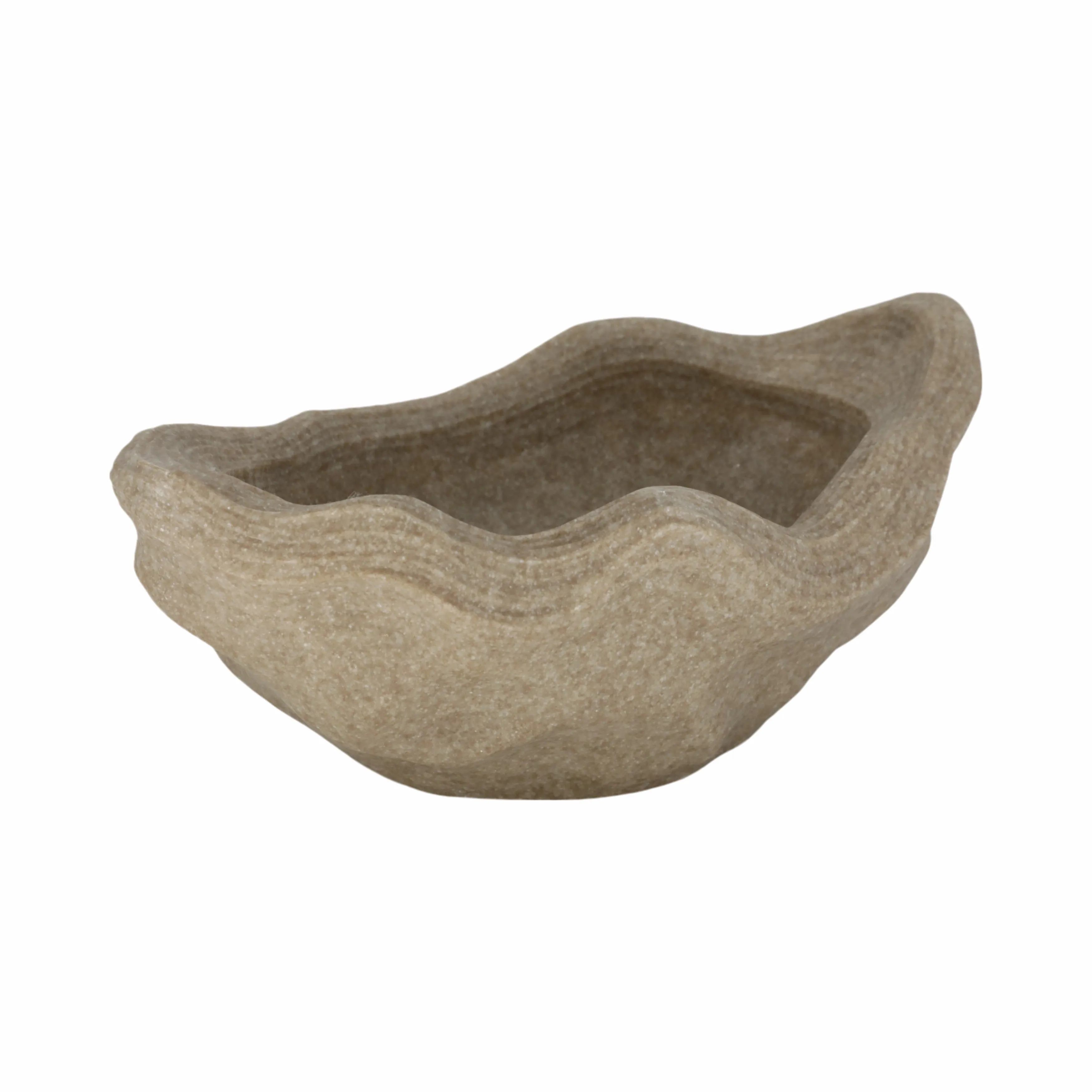 16" Flowood Brown Quartz Resin Bowl