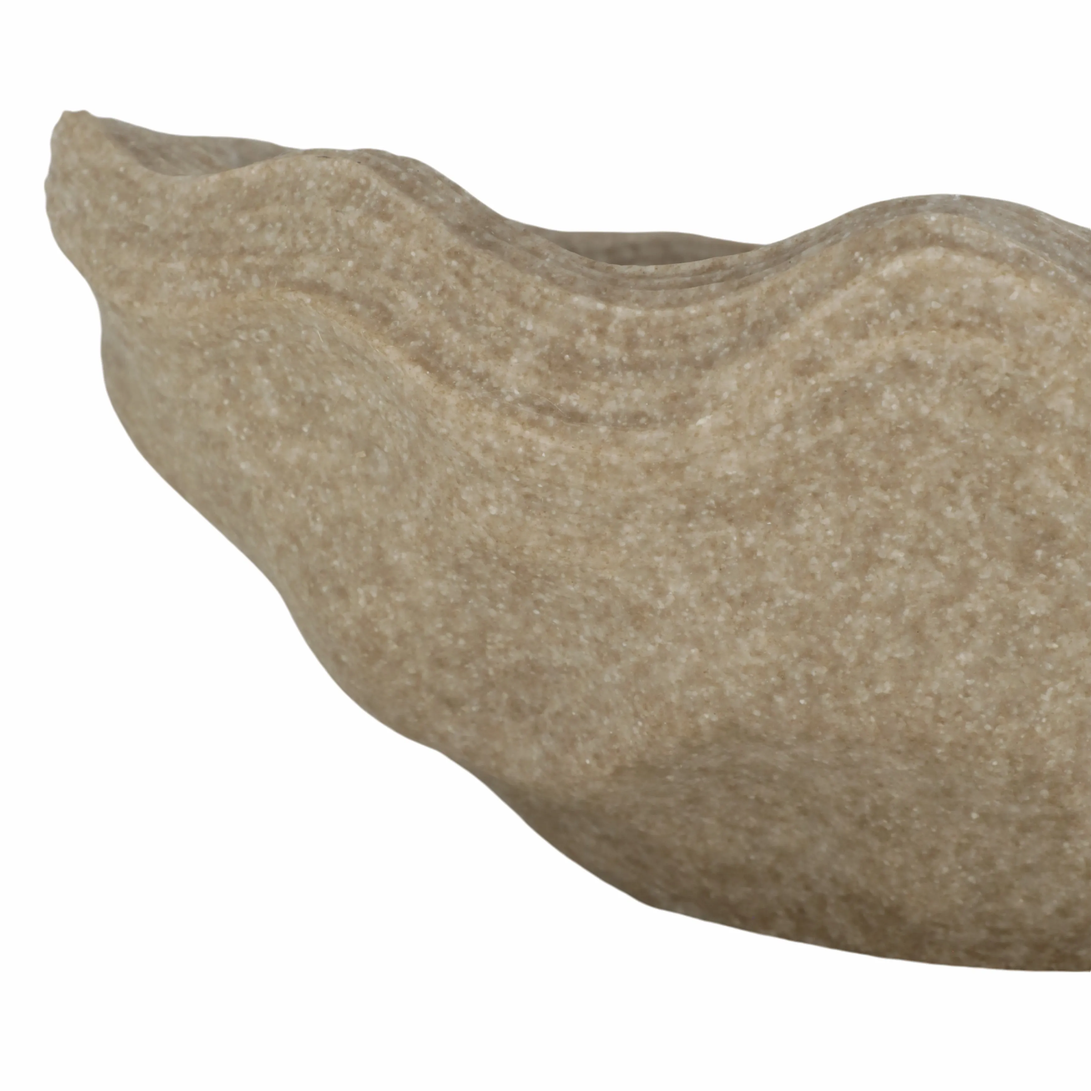 16" Flowood Brown Quartz Resin Bowl