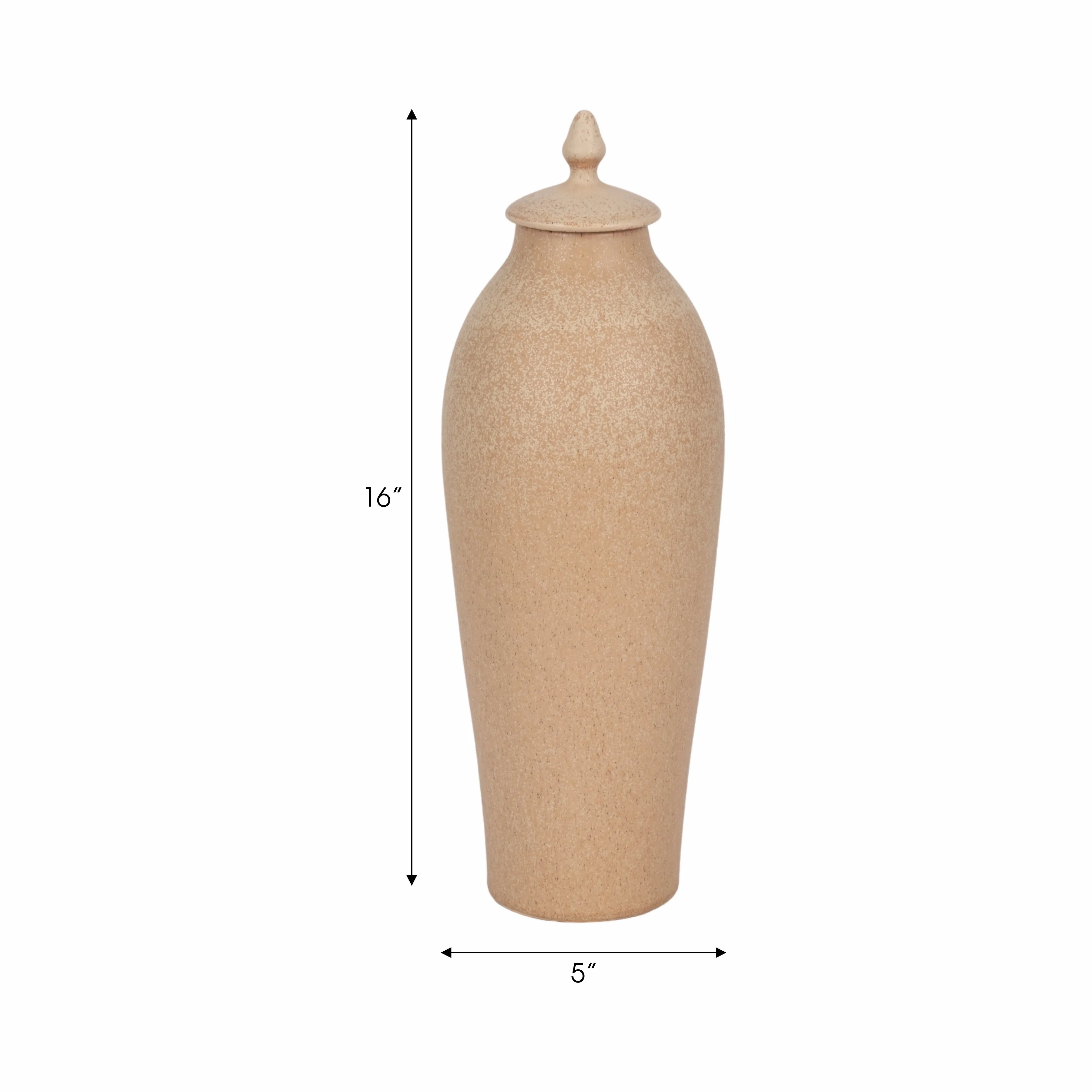 16" Petros Small Lidded Jar