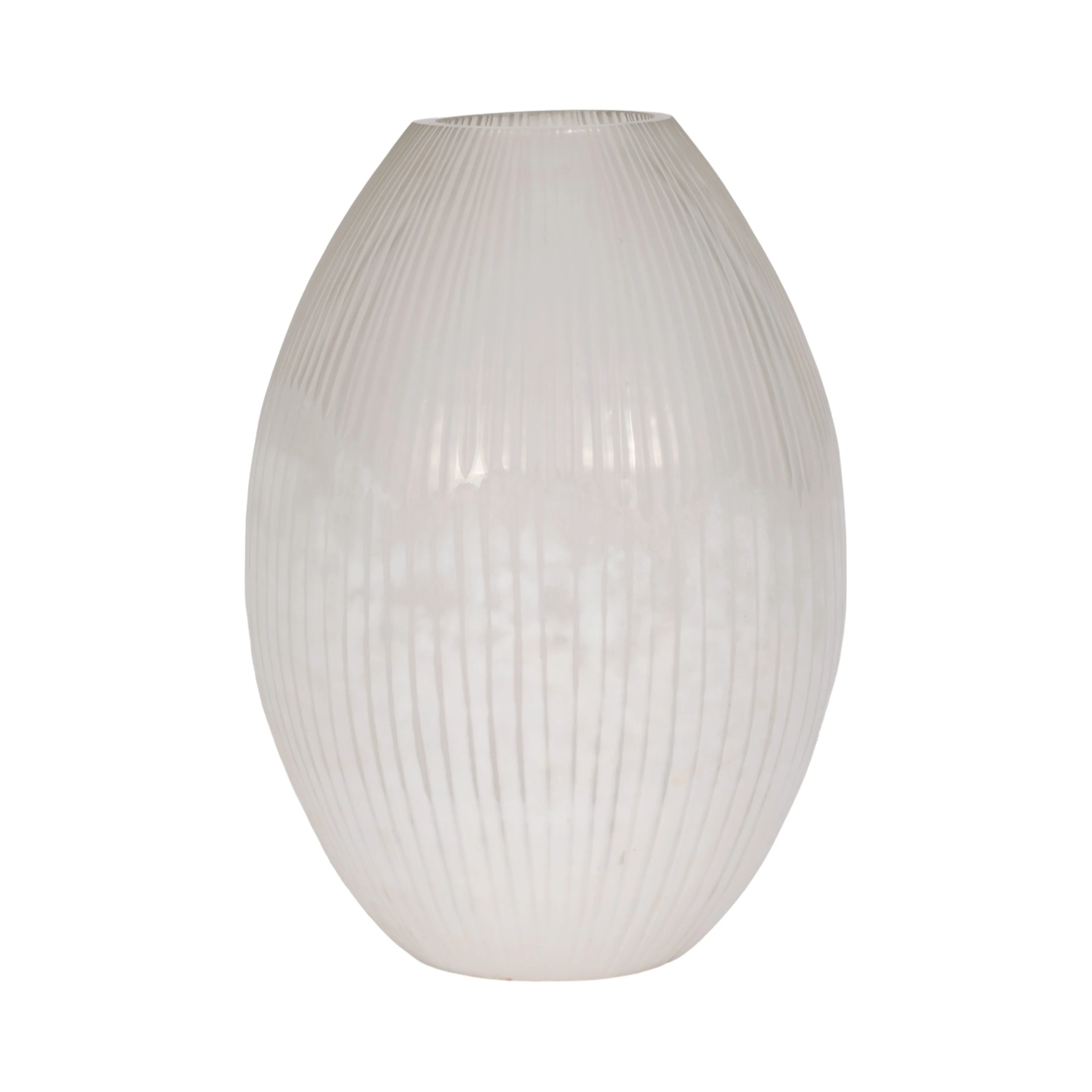 17" DULCET LARGE GLASS VASE