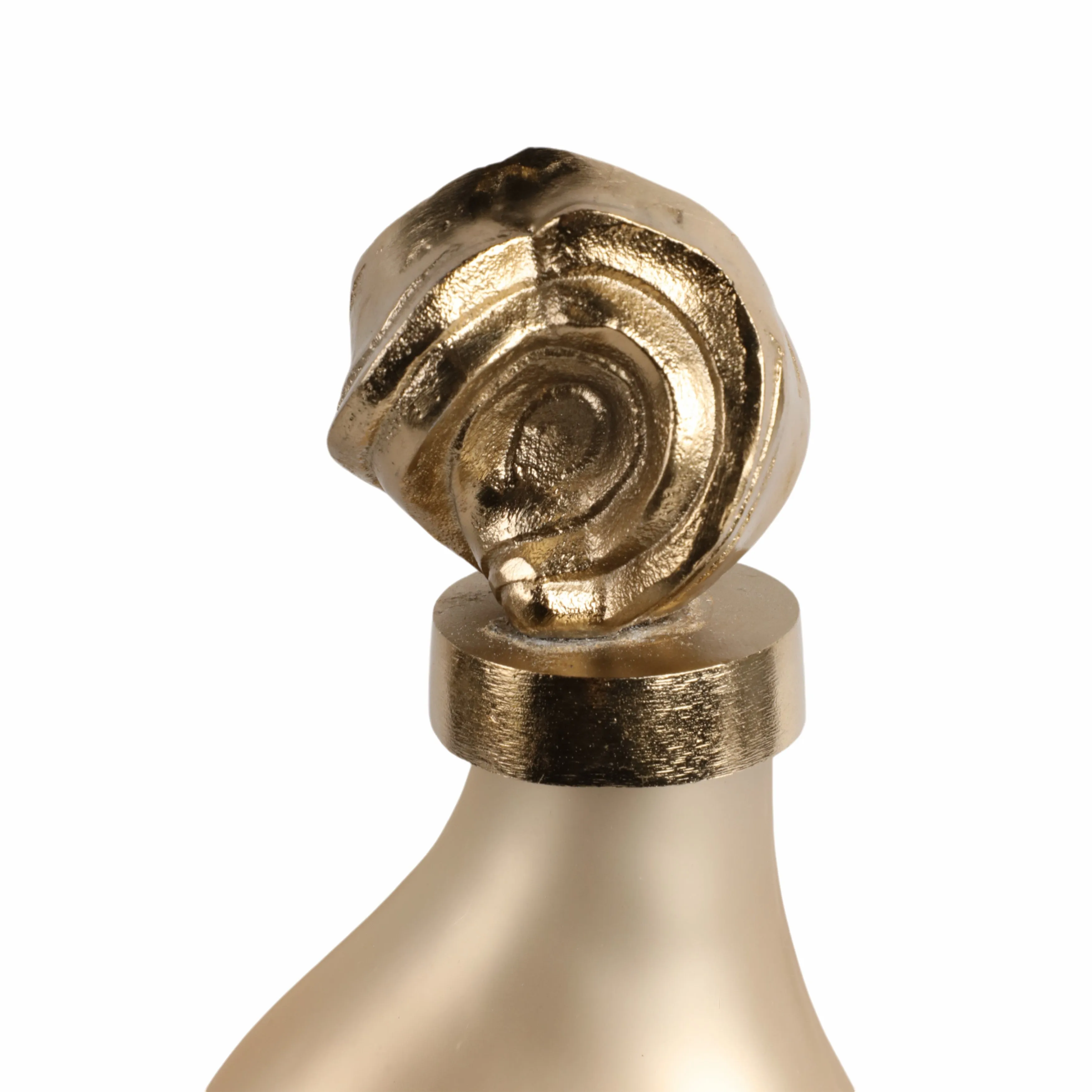 18" Dakar Sm Glass Bottle W/aluminum Lid