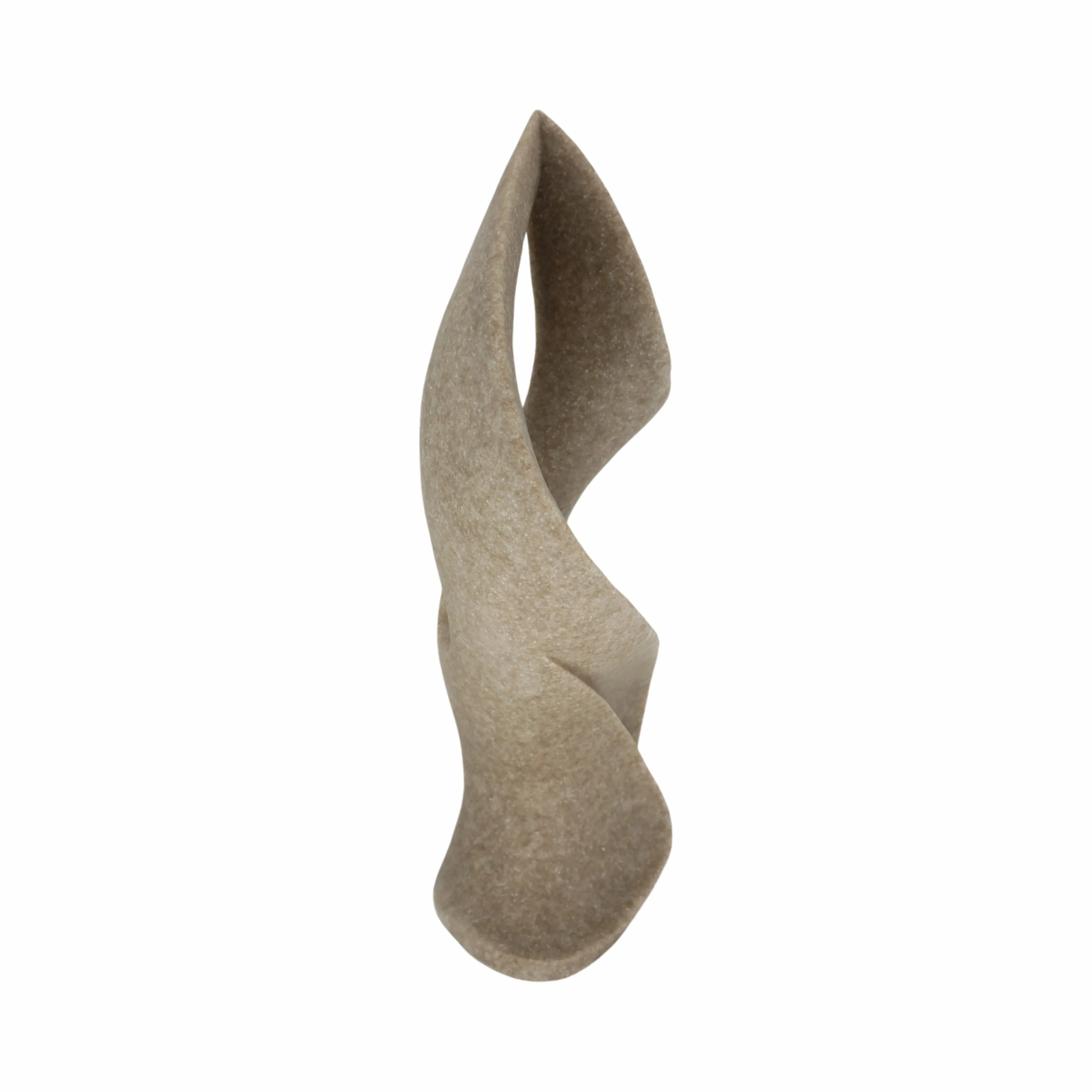 18" Flowood Brown Quartz Resin Statuary