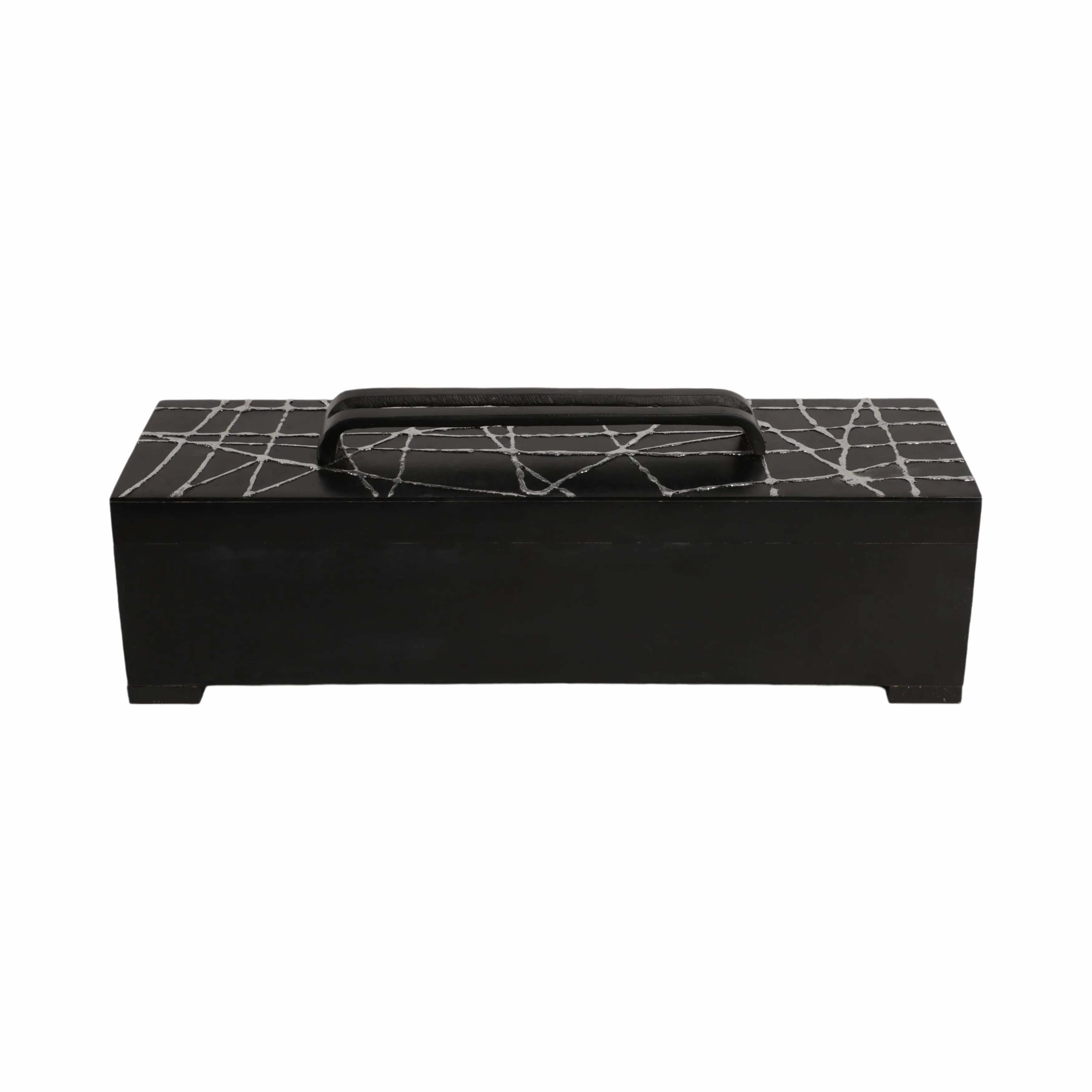 18" Pratt Black Resin  Box