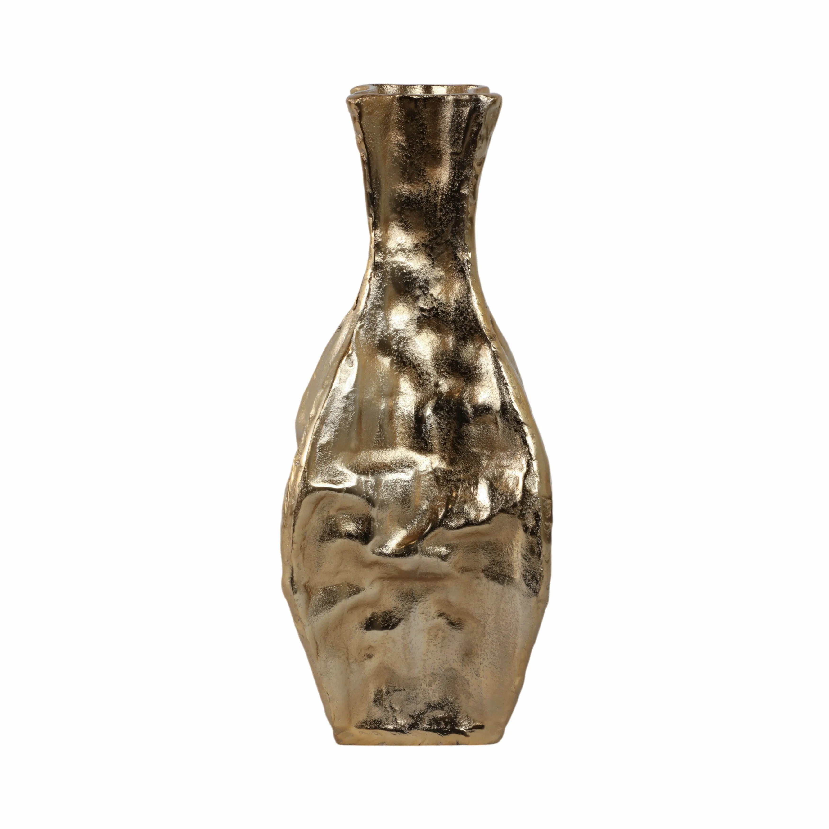 19" Bastia Small Gold Vase