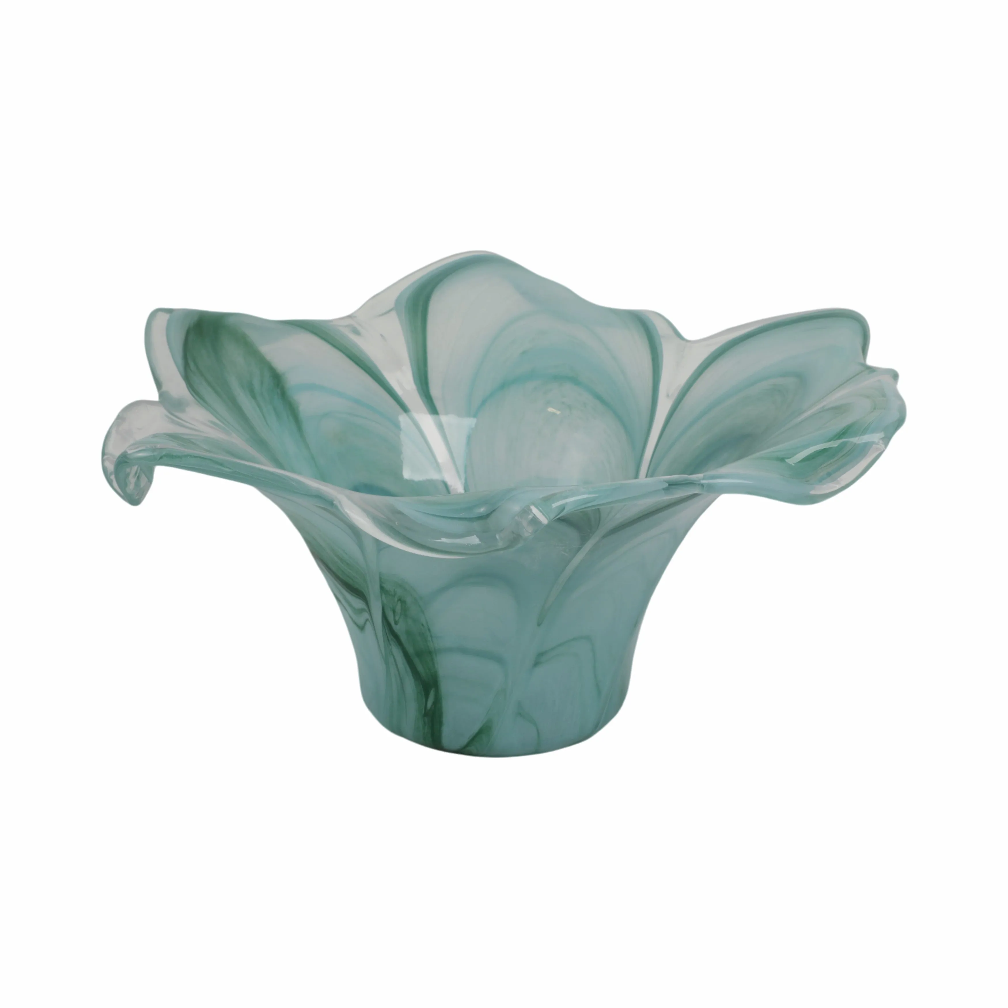 19" Idro Large Italian Art Glass Bowl