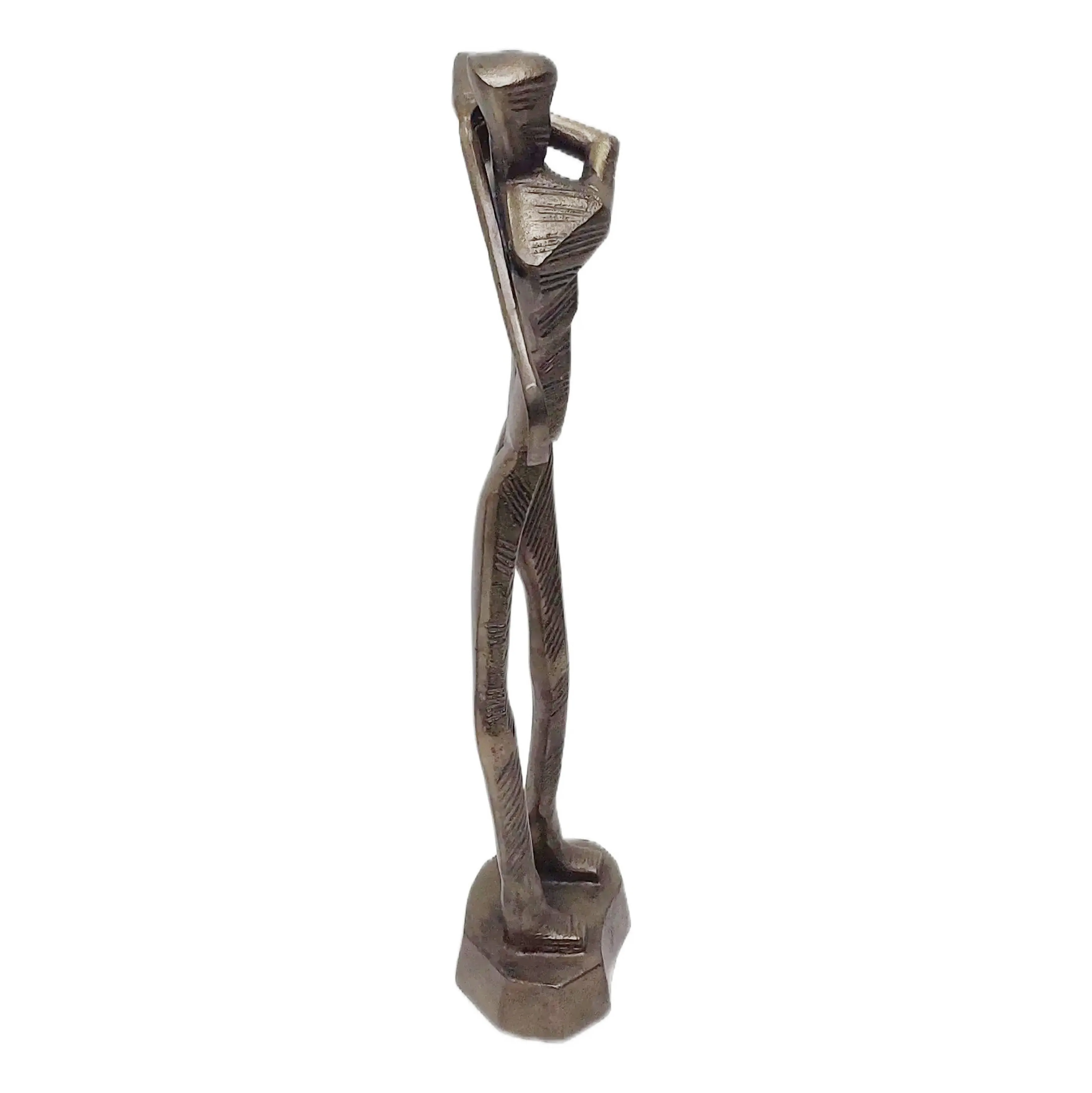 19x6" Golf Swing Sculpture, Bronze