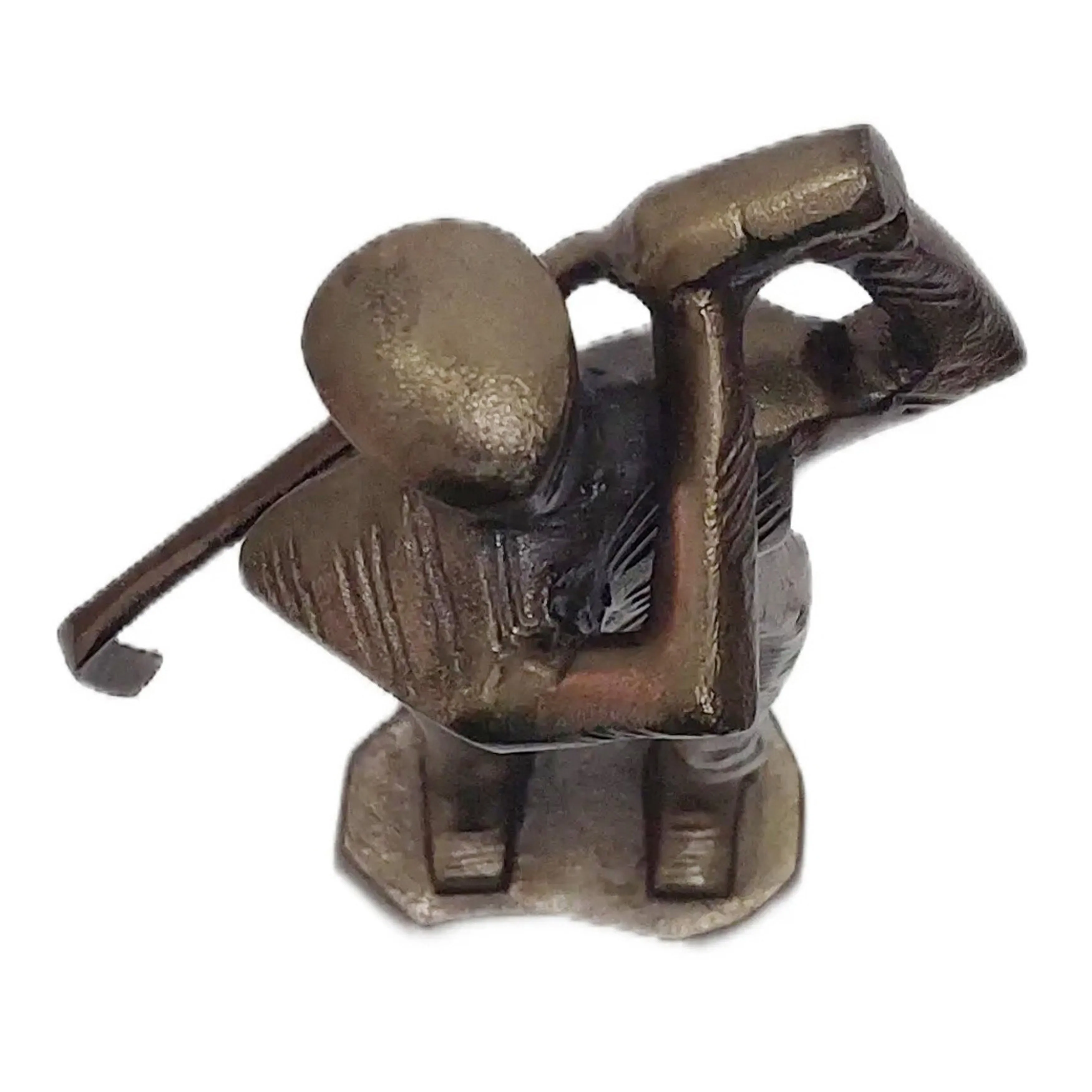 19x6" Golf Swing Sculpture, Bronze