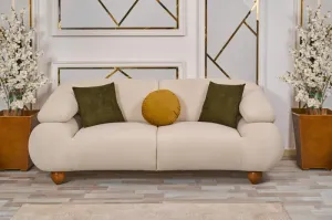 2-Seater Sofa from Maiden Home, Off White - 190x75x75 cm M110453248