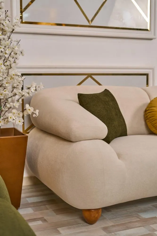2-Seater Sofa from Maiden Home, Off White - 190x75x75 cm M110453248