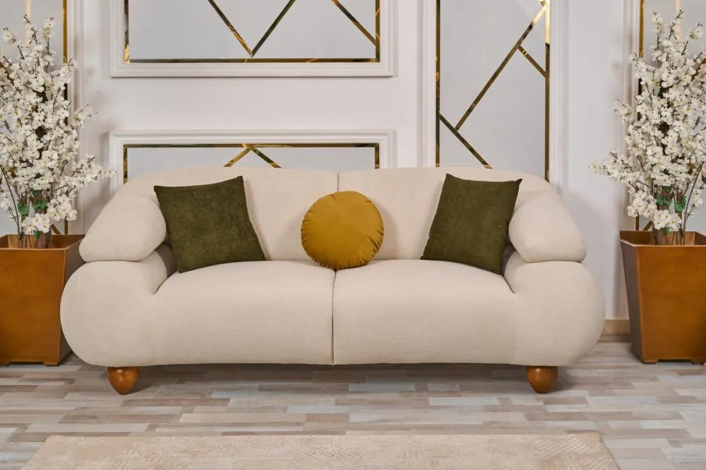 2-Seater Sofa from Maiden Home, Off White - 190x75x75 cm M110453248