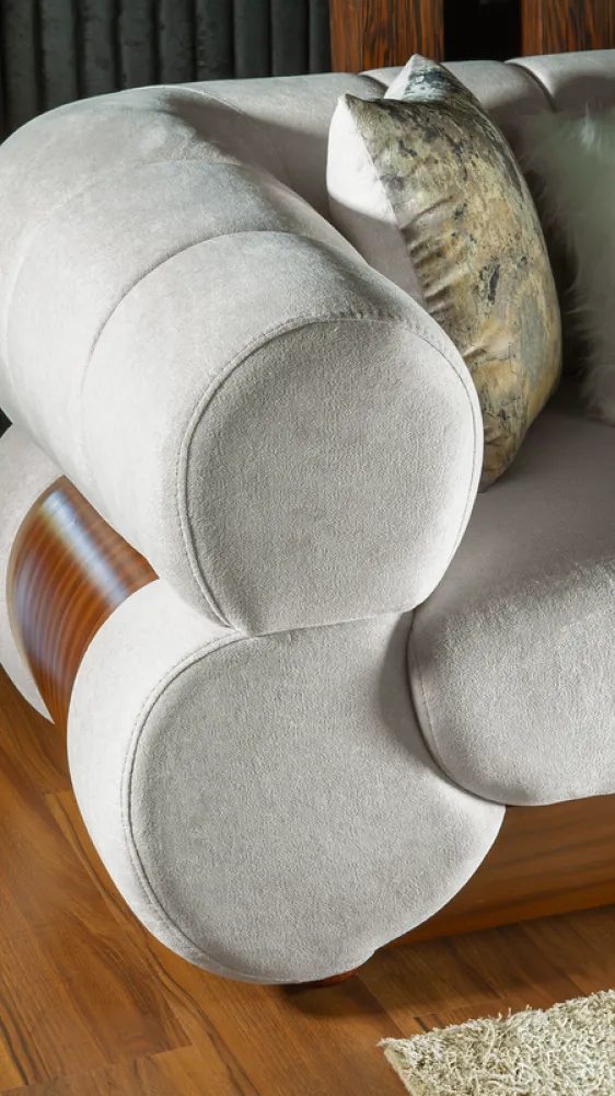 2-seater sofa from Maiden Home, white - 190x75x75 cm M110453333