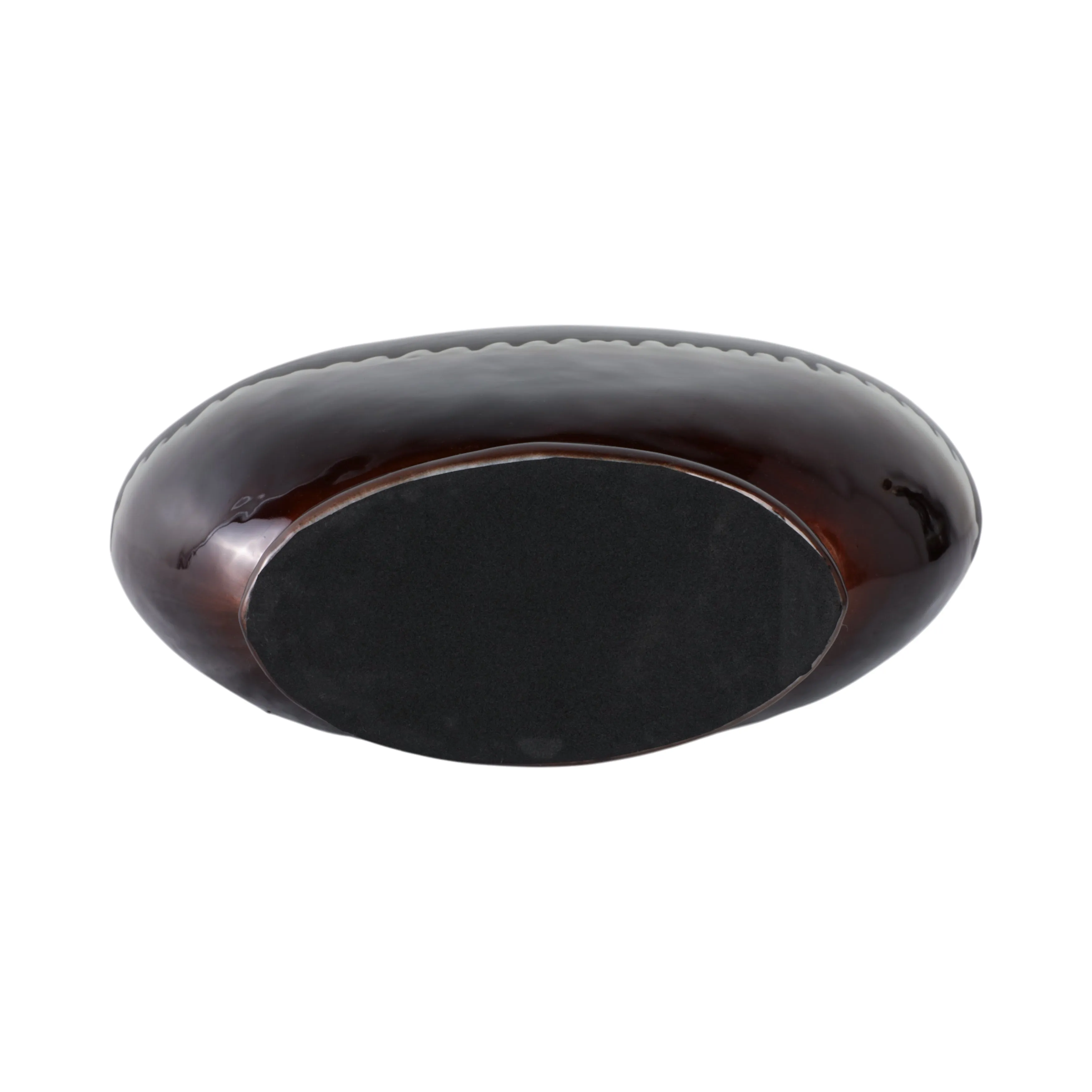 20" Oliver Large Tiger's Eye Stone And Metal Bottl