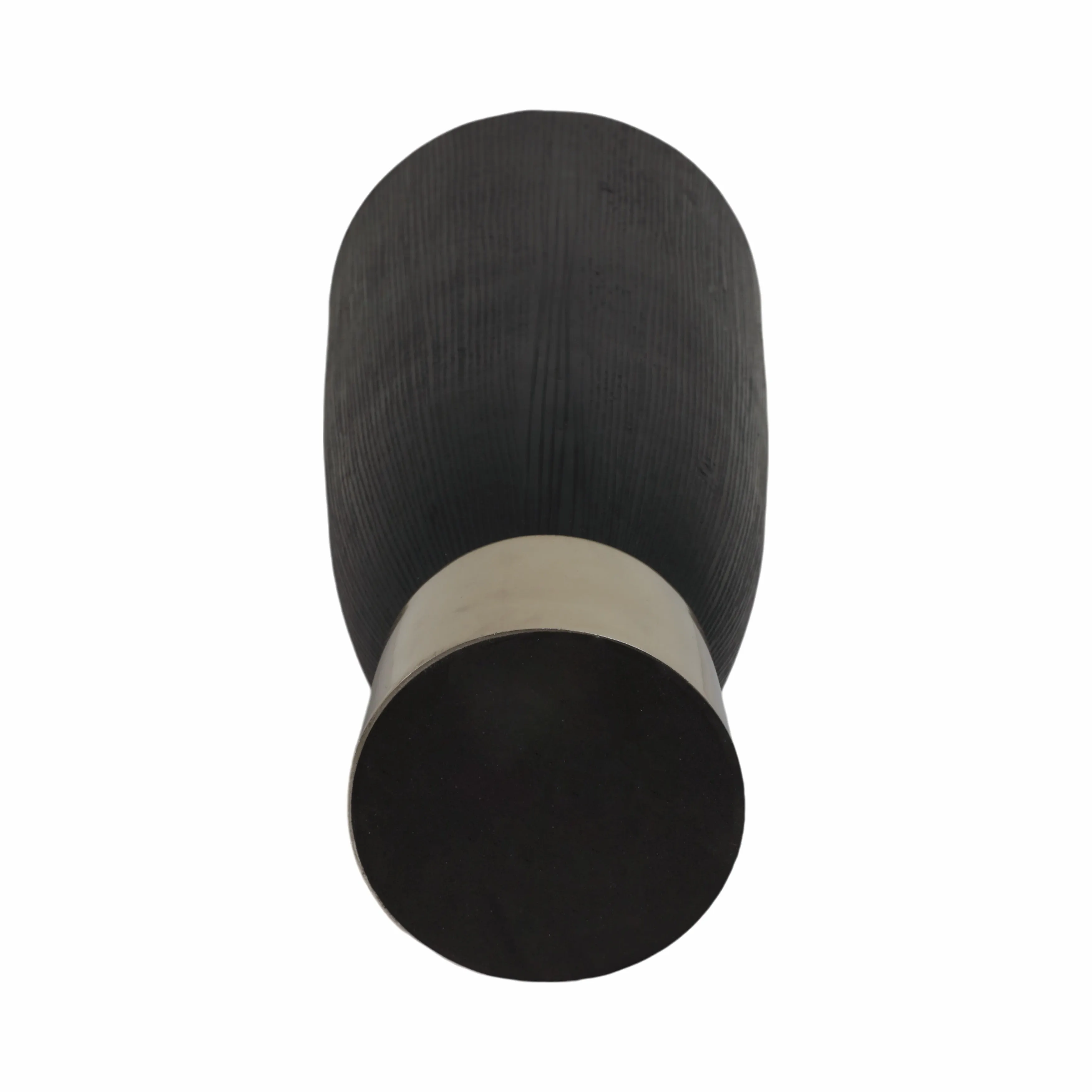 20"wallmar Large Black And Gold Vase