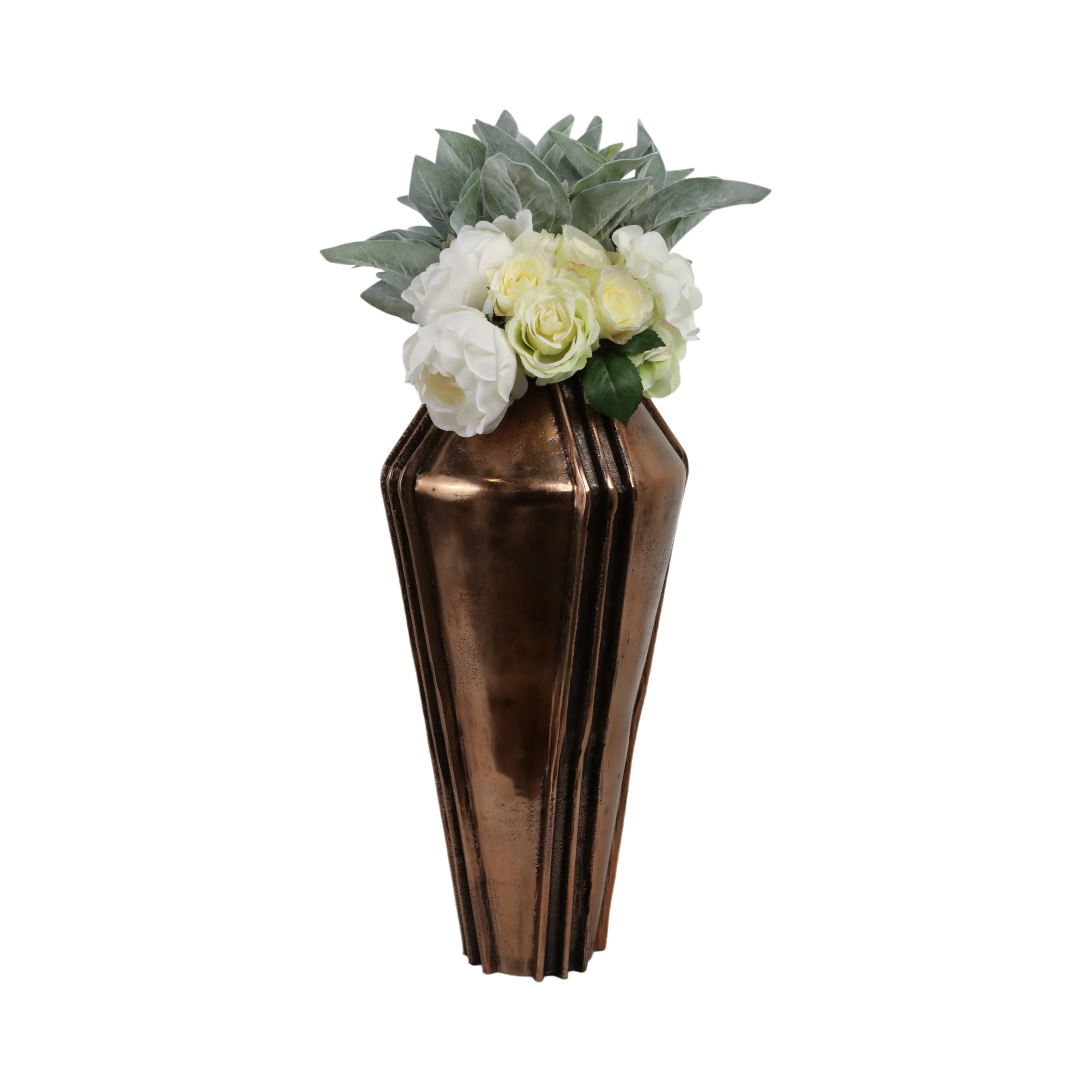 22" Hana Large Bronze Vase