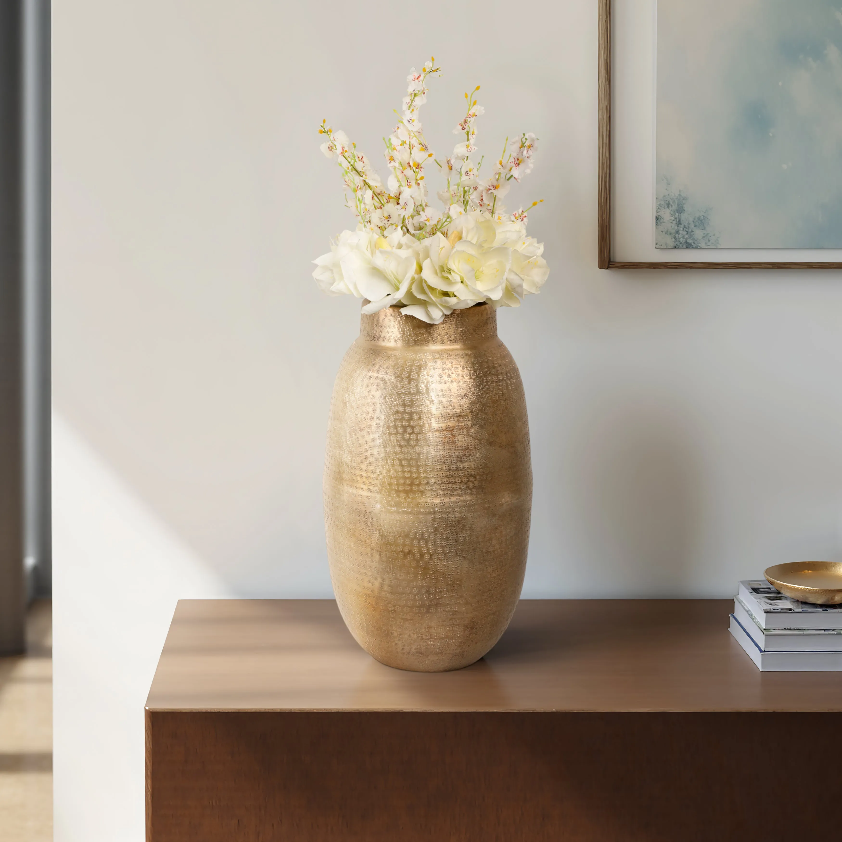 24" Noatak Large Bronze Vase