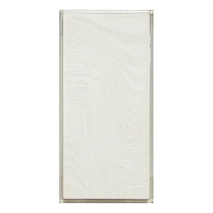 24x50 Whitehaven Acrylic Frame Handpainted Wall Ar
