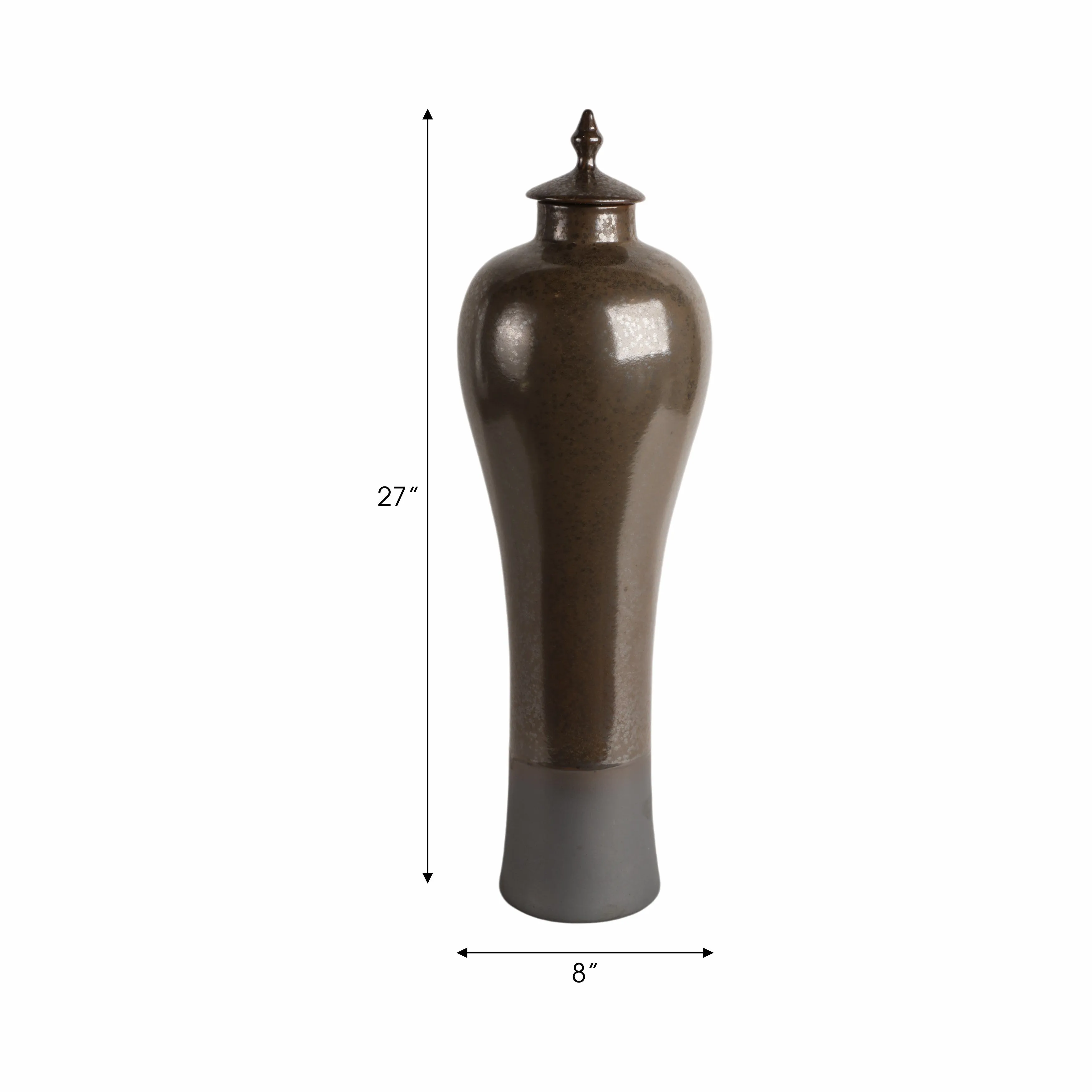 27" Padmini Large Lidded Jar