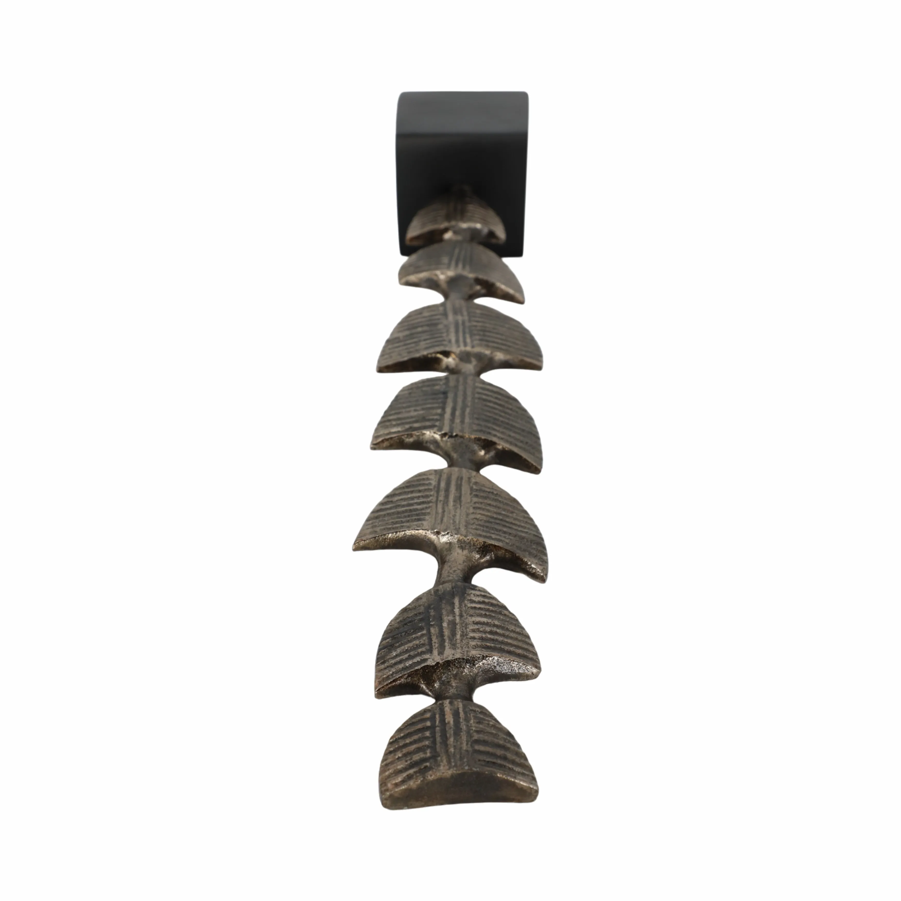 29" Hensly Small Metal Statuary, Black