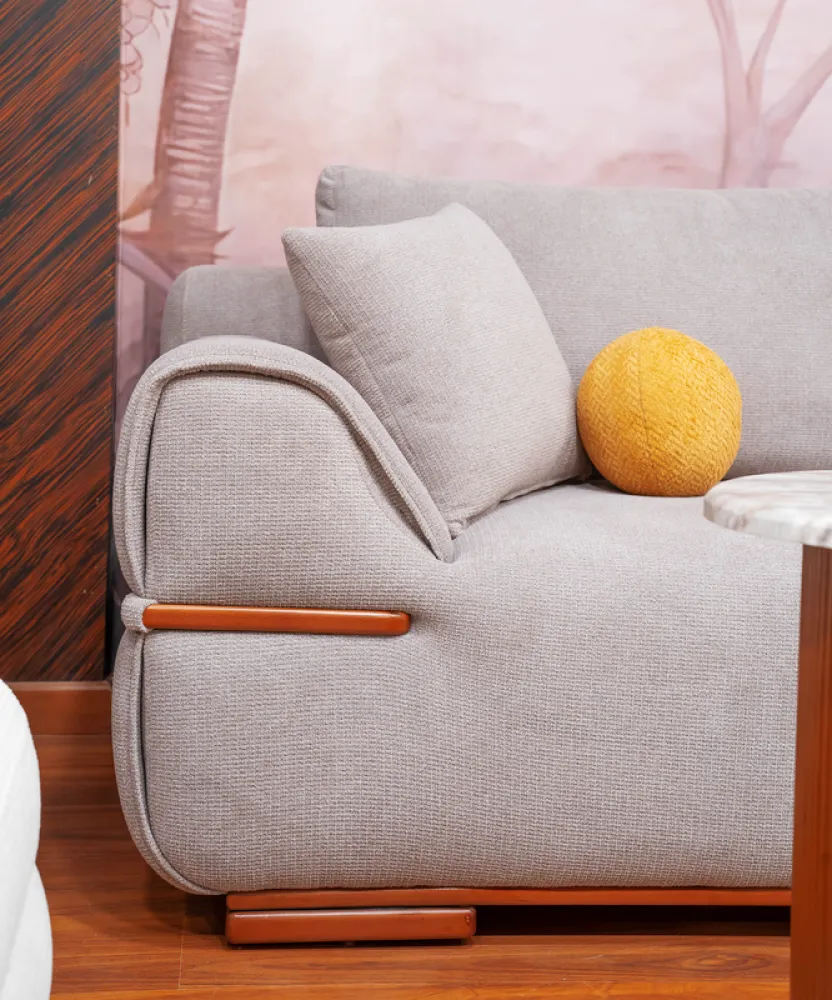 3-seater sofa from Maiden Home, beige - 220x75x75 cm M110453436