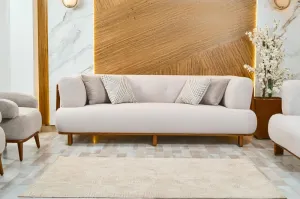3-seater sofa from Maiden Home, off-white - 220x75x75 cm M110453243